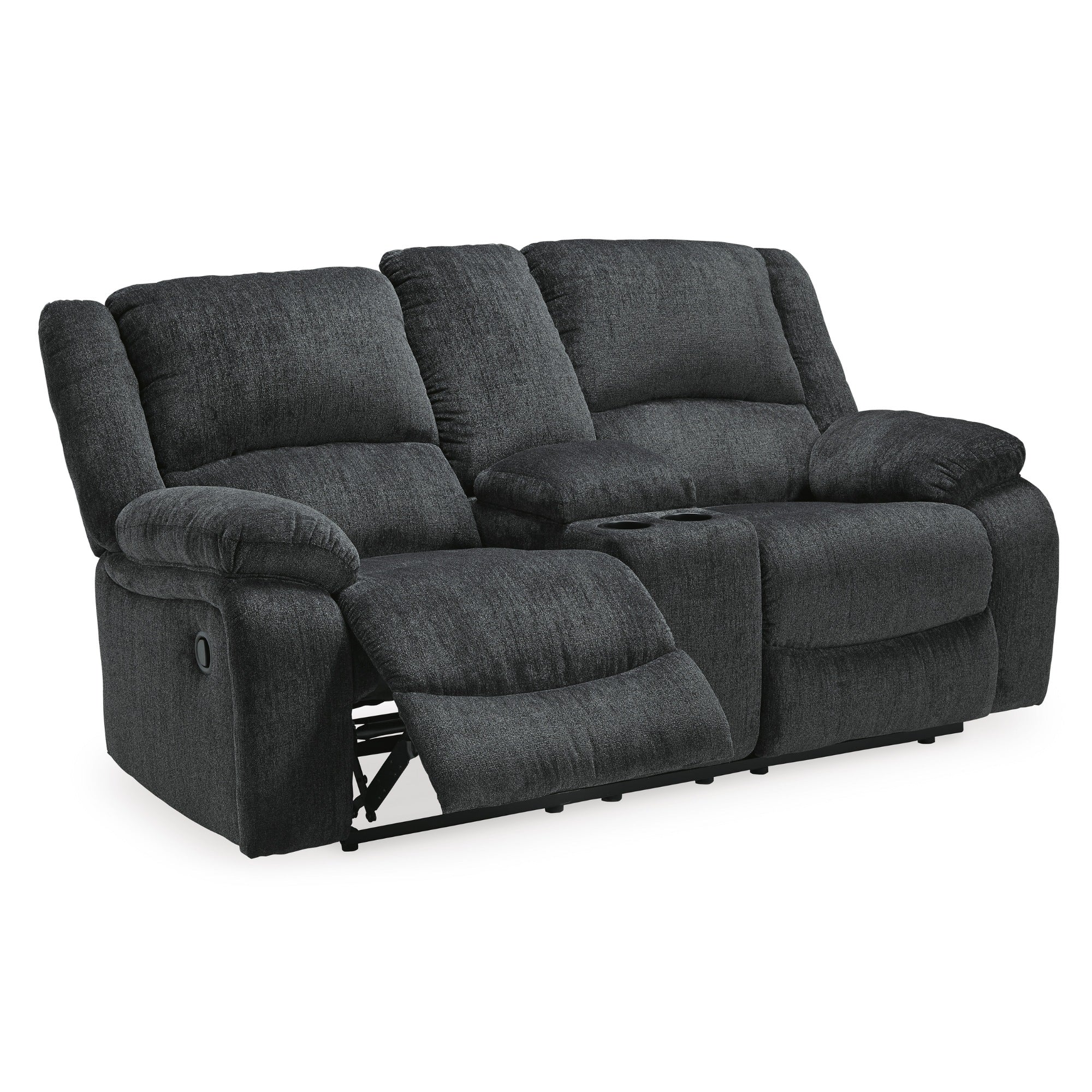 Draycoll Power Reclining Loveseat w/Console
