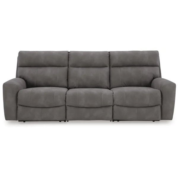 Next-Gen Durapella 3-Piece Power Reclining Sectional Sofa Slate