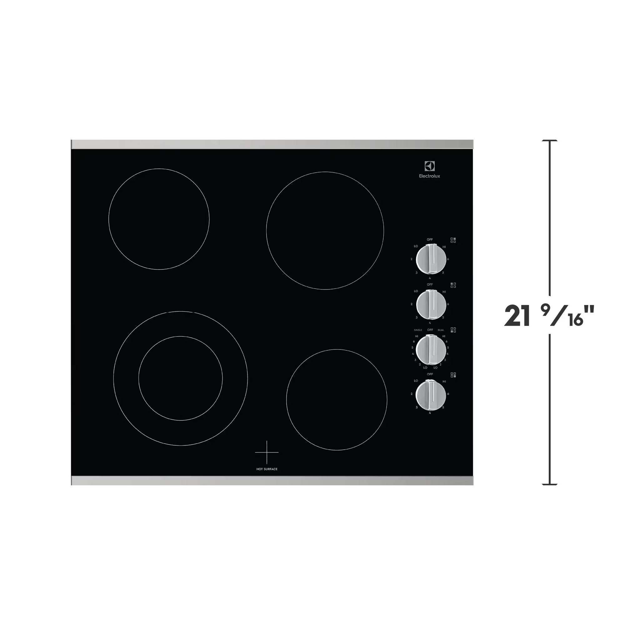 Electrolux ECCE242CAS 24" Electric Cooktop Stainless Steel