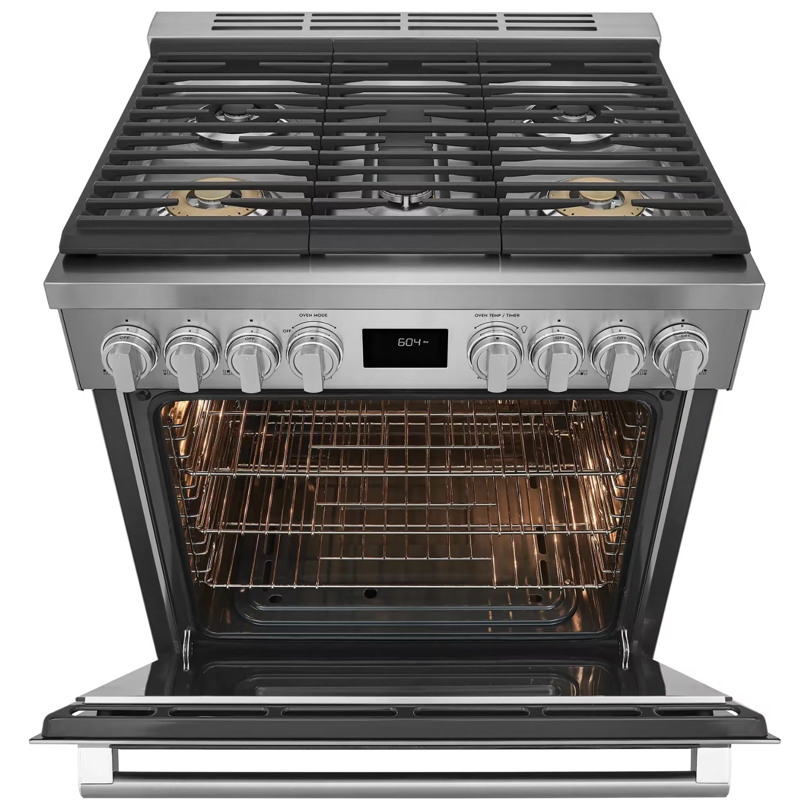 Electrolux ECFG3068AS 30-Inch Front-Control Freestanding Gas Range with True Convection Stainless Steel