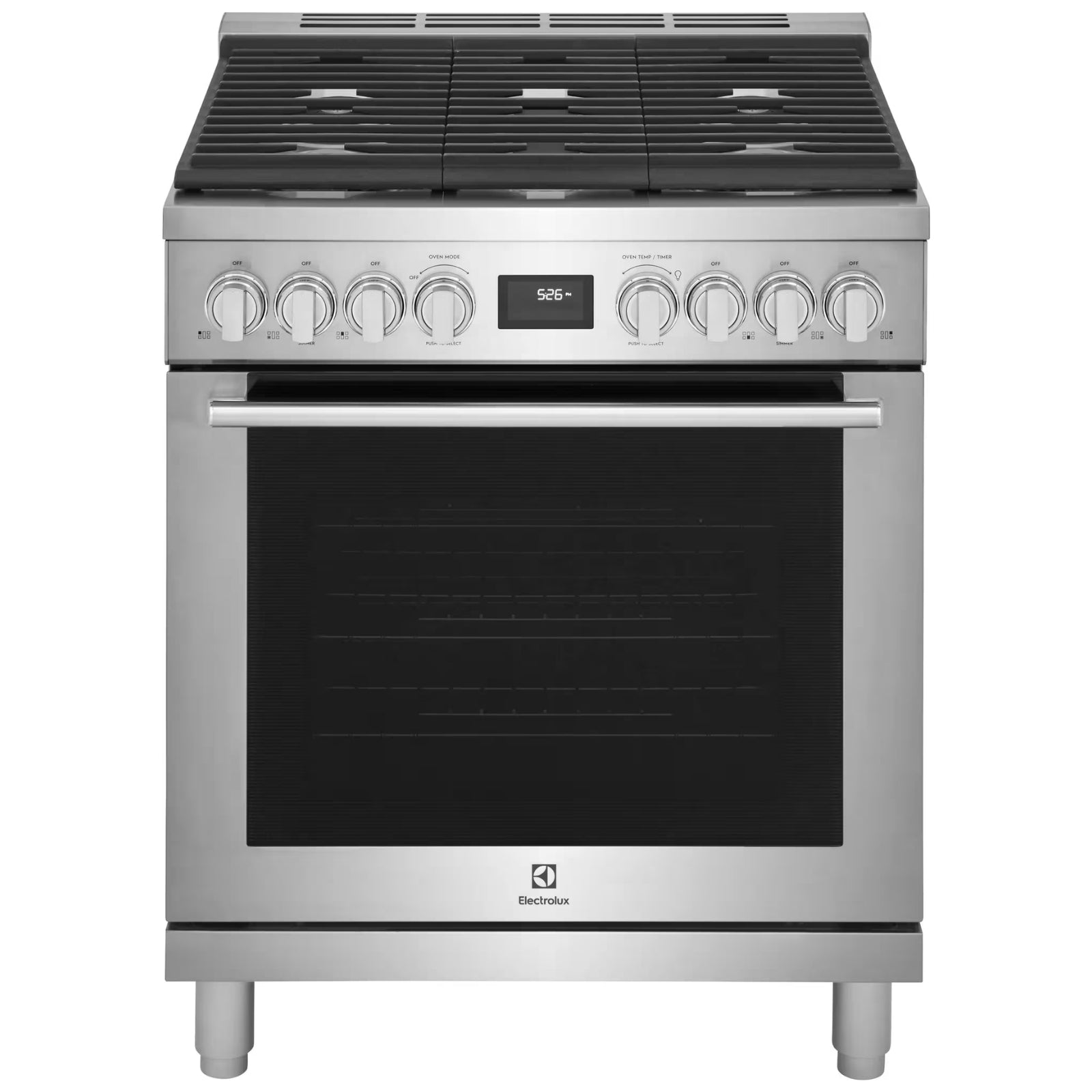 Electrolux ECFG3068AS 30-Inch Front-Control Freestanding Gas Range with True Convection Stainless Steel
