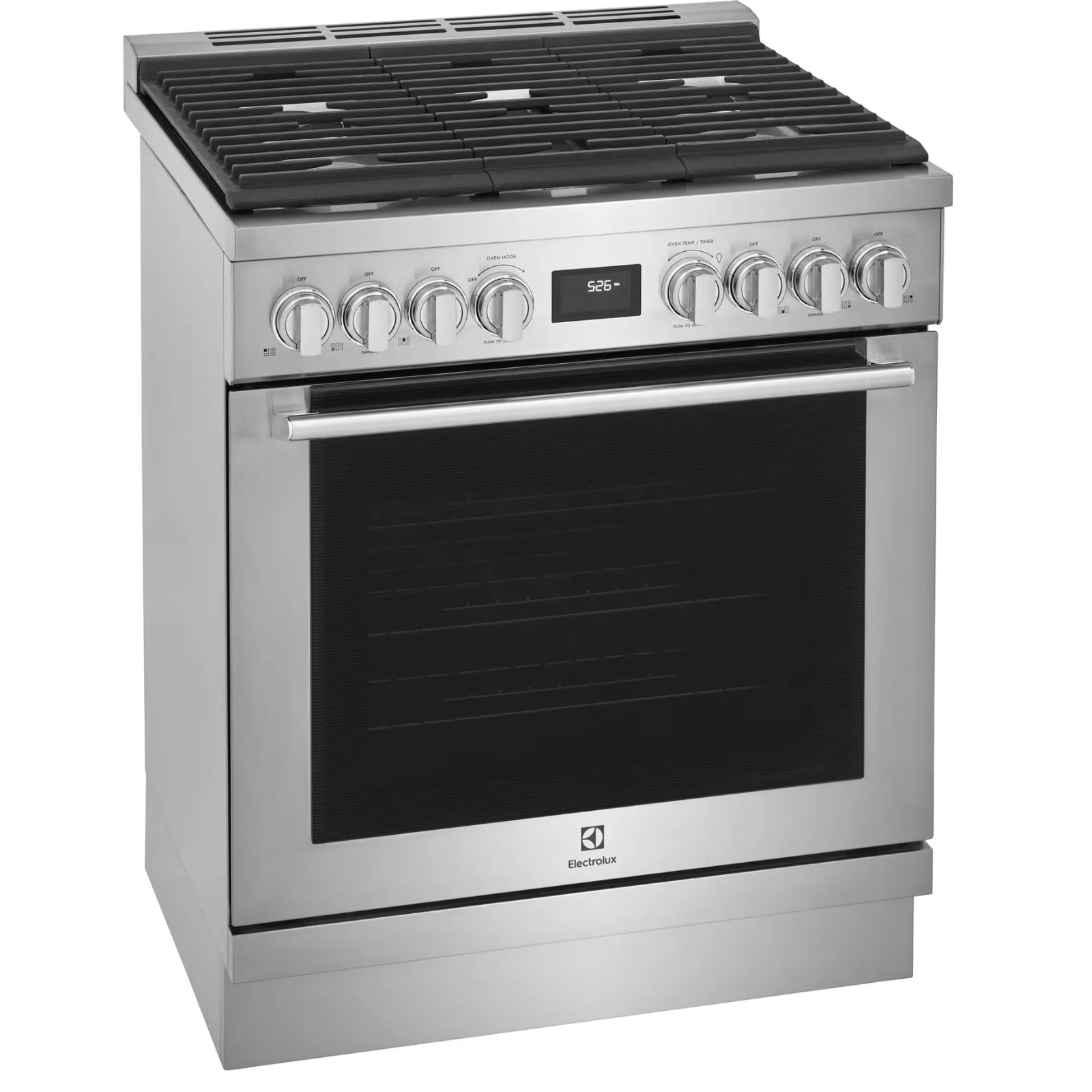 Electrolux ECFG3068AS 30-Inch Front-Control Freestanding Gas Range with True Convection Stainless Steel