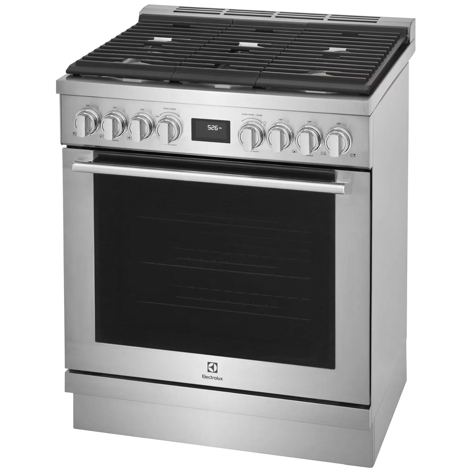 Electrolux ECFG3068AS 30-Inch Front-Control Freestanding Gas Range with True Convection Stainless Steel