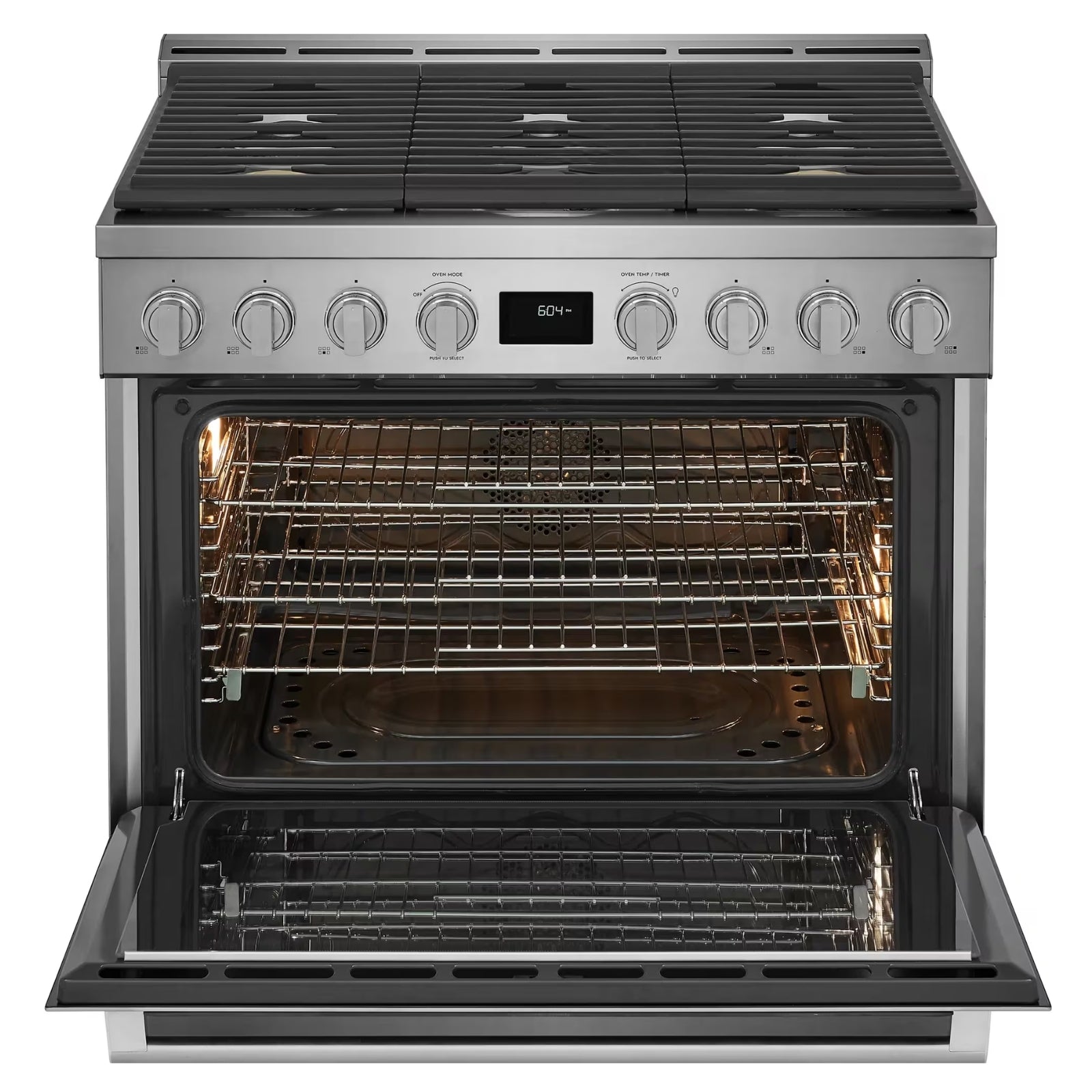 Electrolux ECFG3668AS 36-Inch Front-Control Freestanding Gas Range with True Convection Stainless Steel