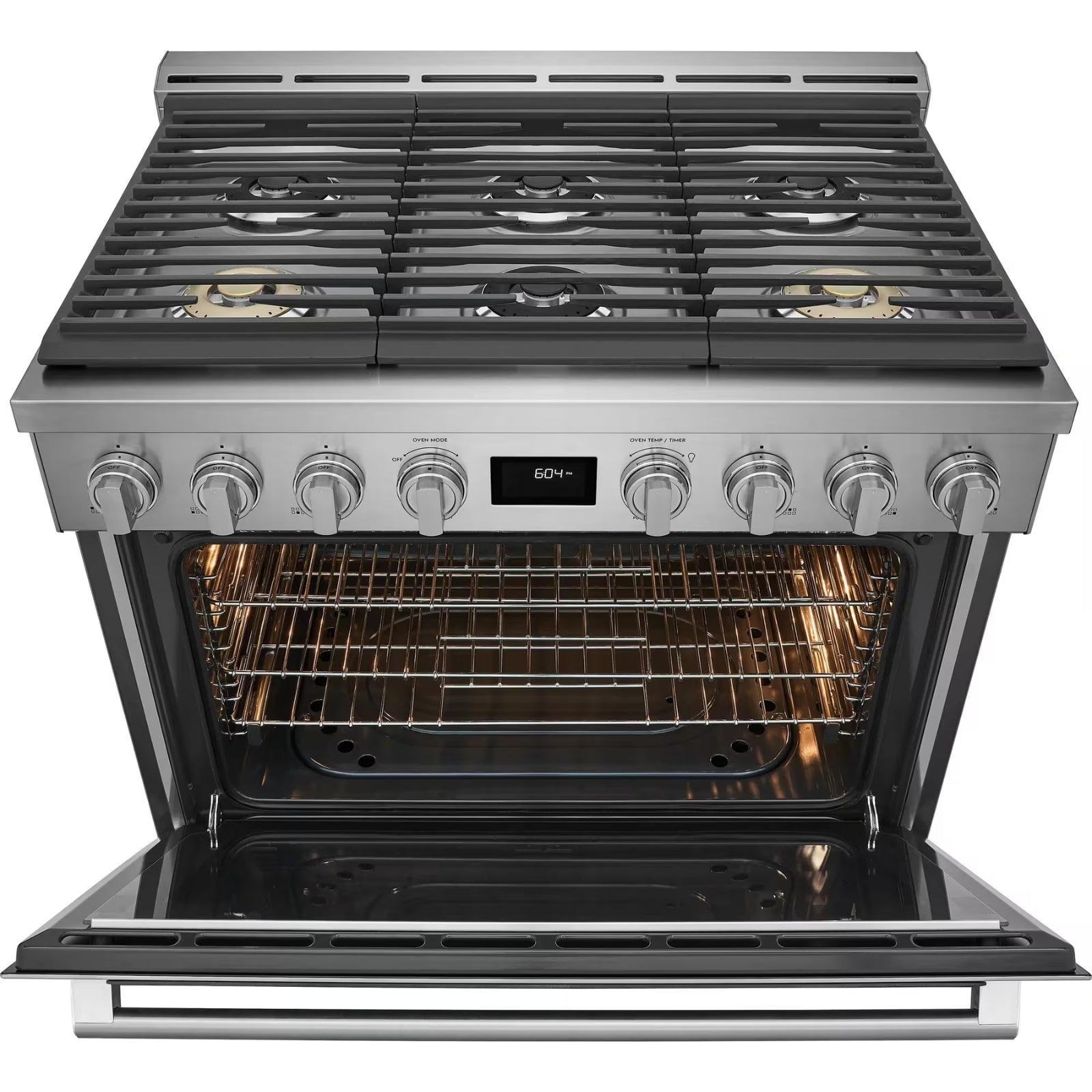 Electrolux ECFG3668AS 36-Inch Front-Control Freestanding Gas Range with True Convection Stainless Steel