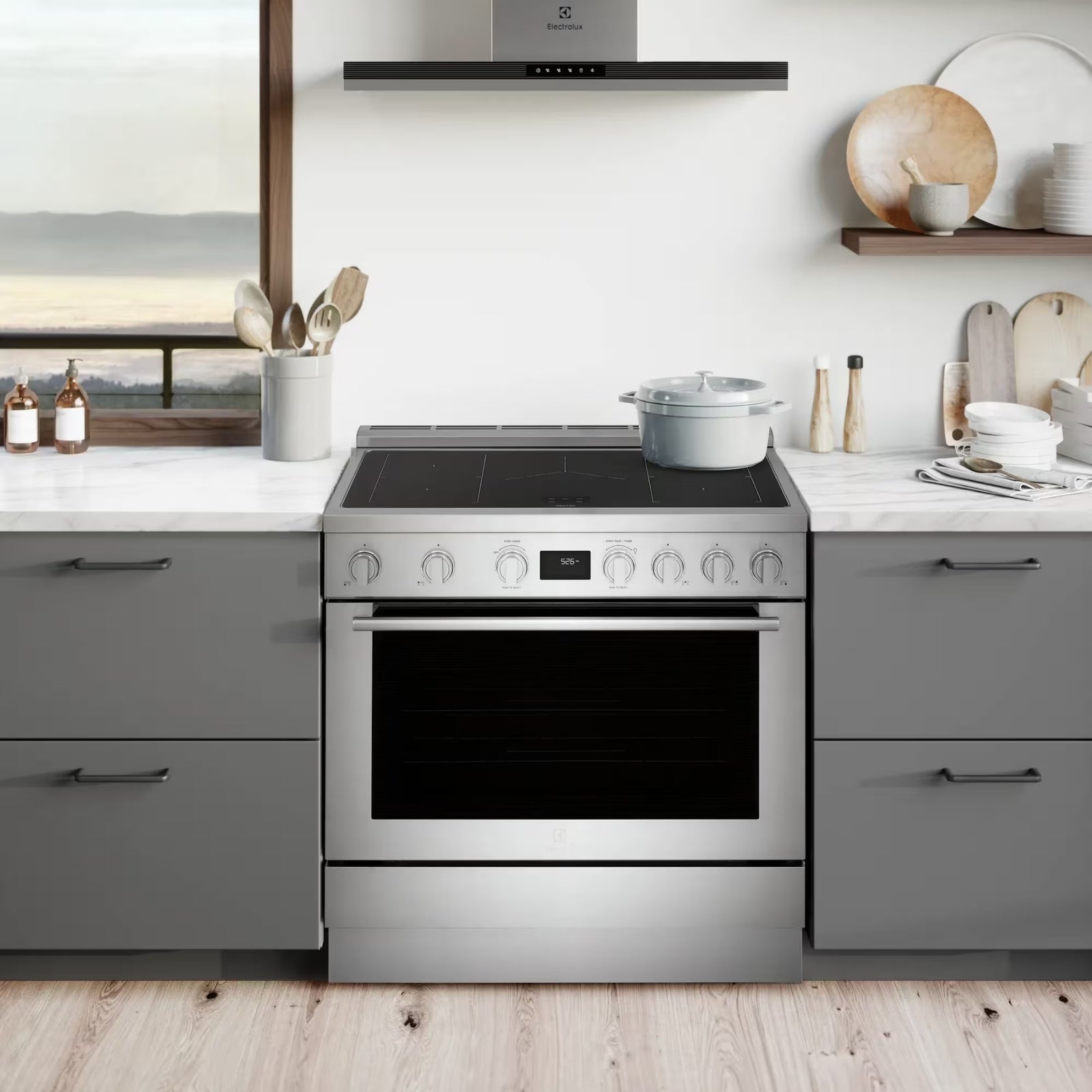Electrolux ECFI3668AS 36-Inch Freestanding Induction Range with True Dual Convection Stainless Steel