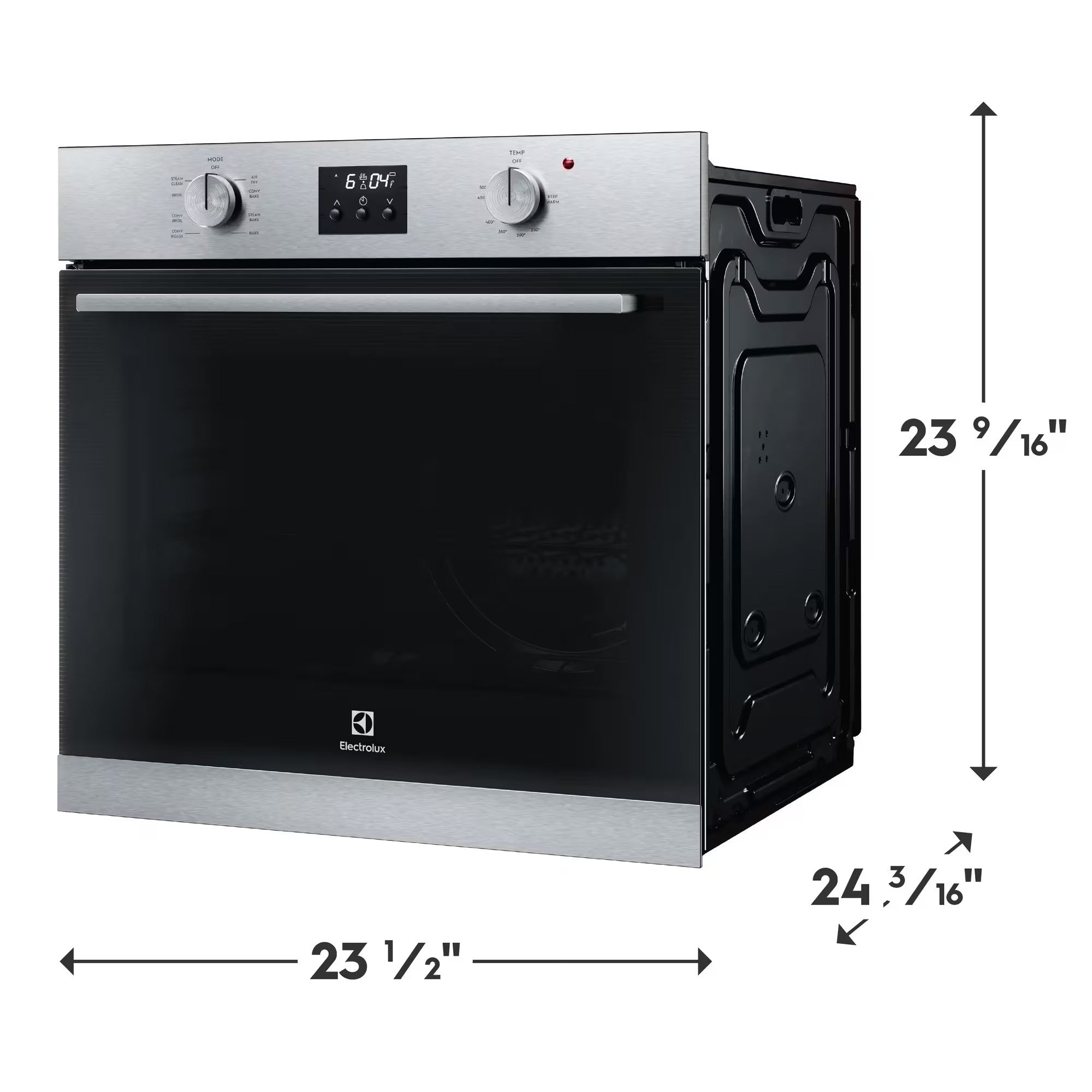 Electrolux ECWS243CAS 24" Single Electric Wall Oven Stainless Steel