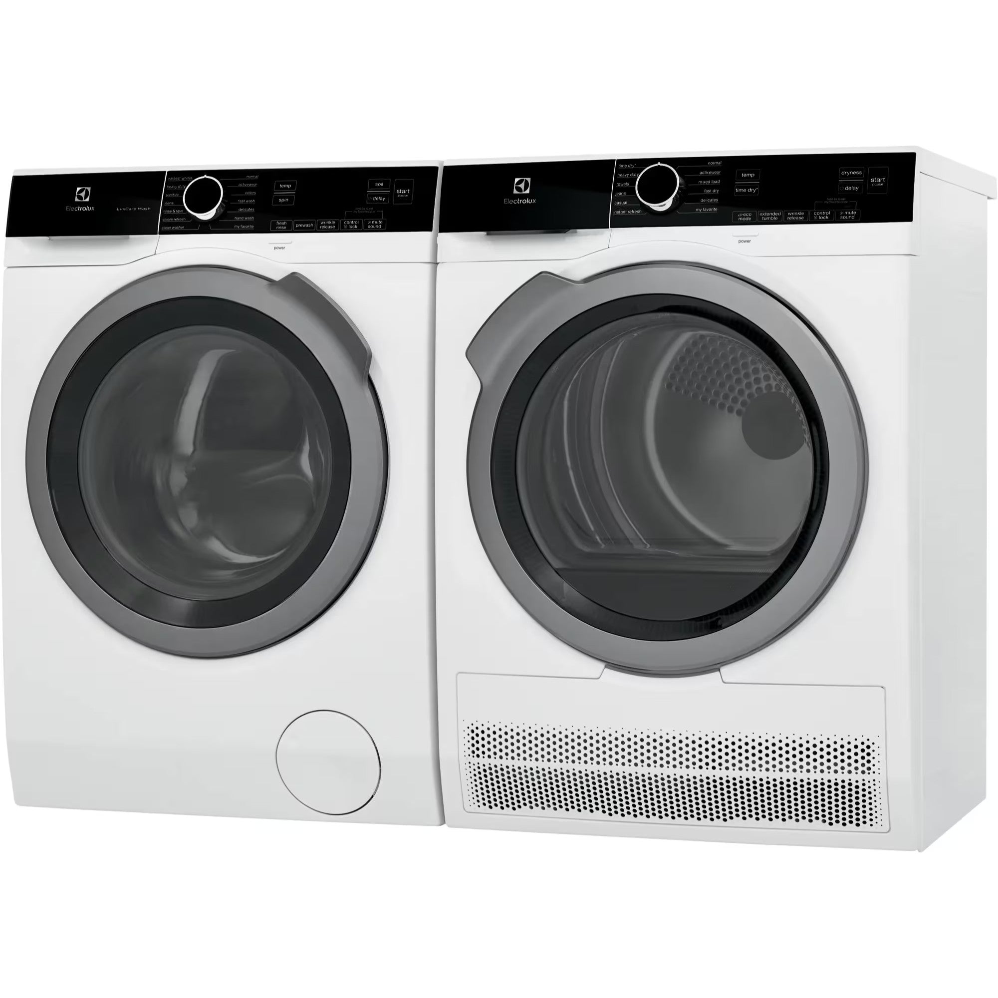 Electrolux Front Load Laundry Pair ELFW4222AW-ELFE422CAW
