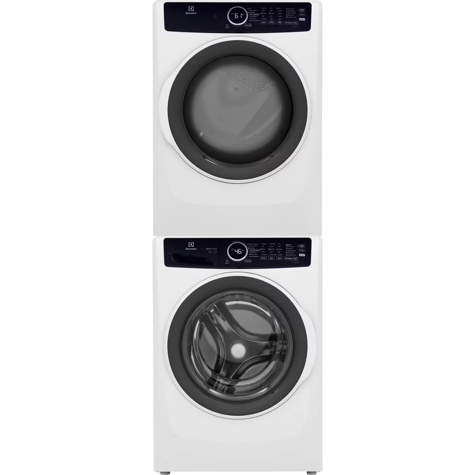 Electrolux Front Load Laundry Pair ELFW7437AW-ELFE743CAW White