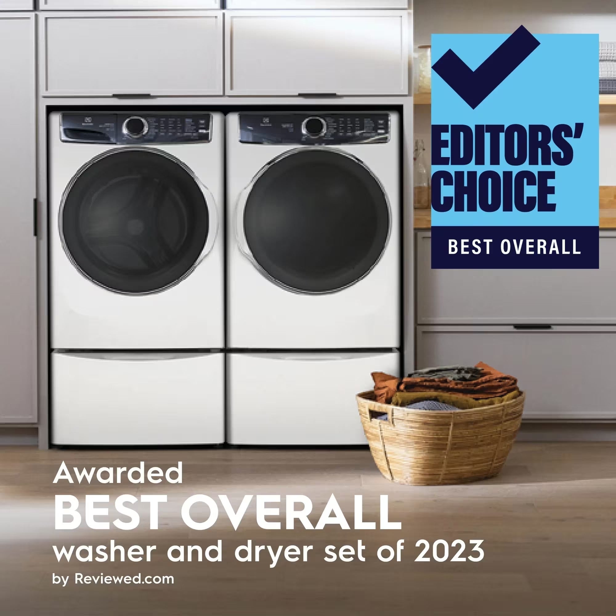 Electrolux ELFE763CAW 27" 8.0 Cu. Ft. Front Load Dryer White