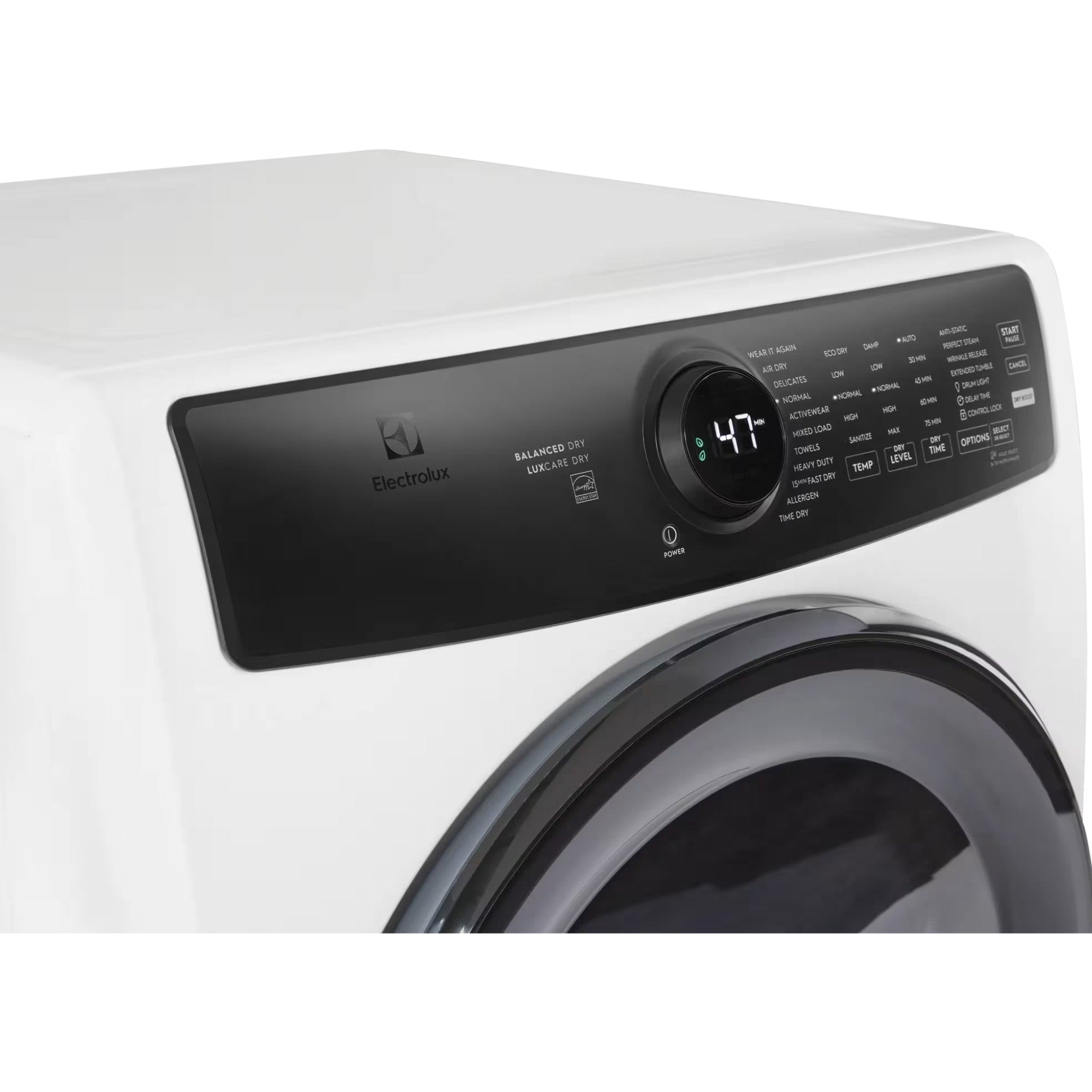 Electrolux ELFE773CMW 27" 8.0 Cu. Ft. Front Load Dryer White