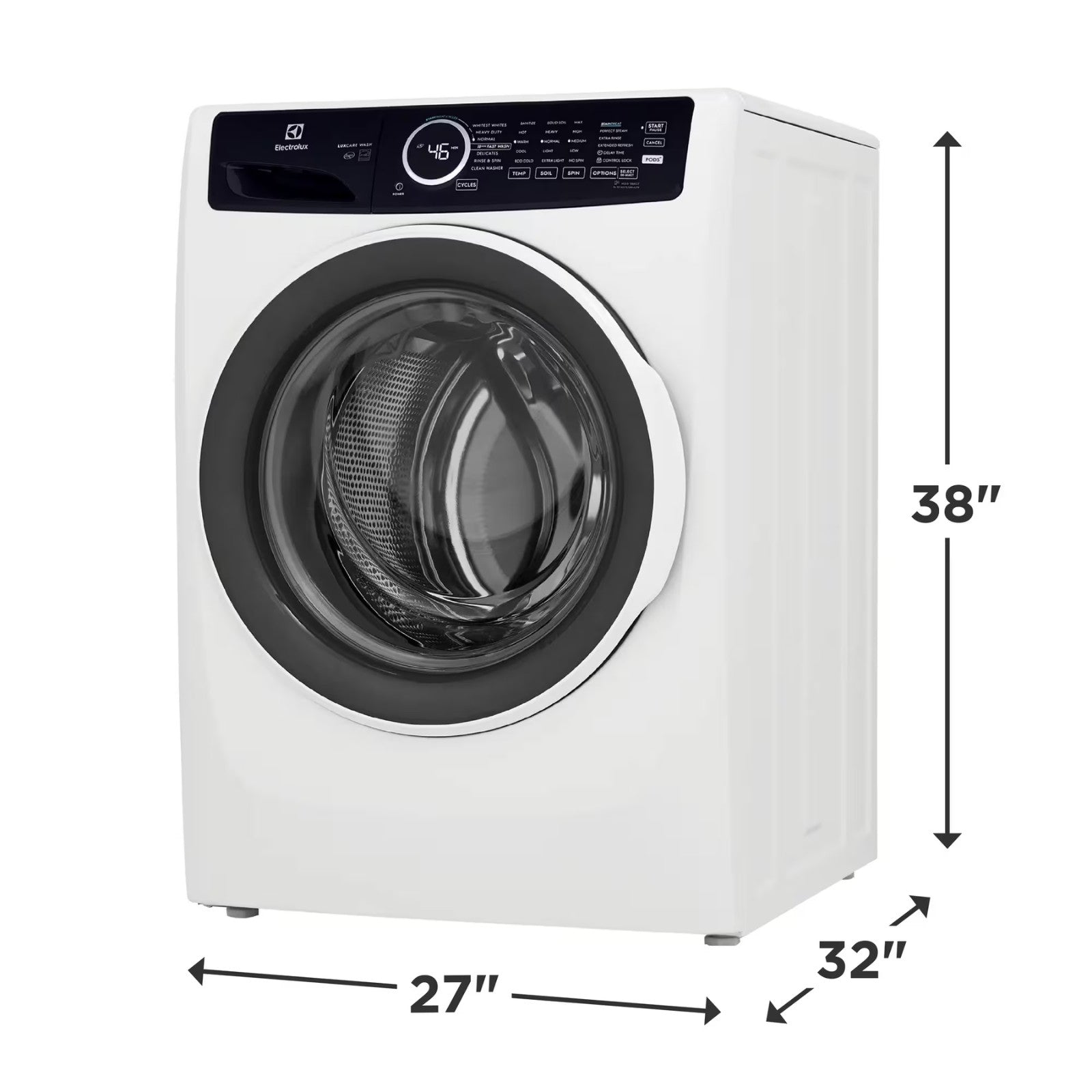 Electrolux ELFW7437AW 27" 5.2 Cu.Ft. Front Load Washer White