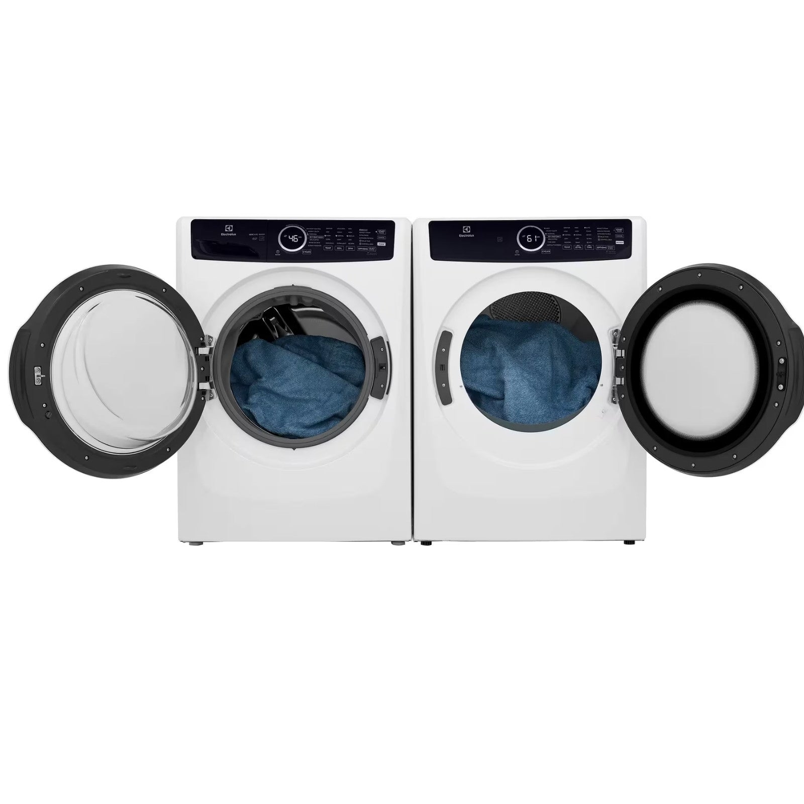 Electrolux Front Load Laundry Pair ELFW7437AW-ELFE743CAW White