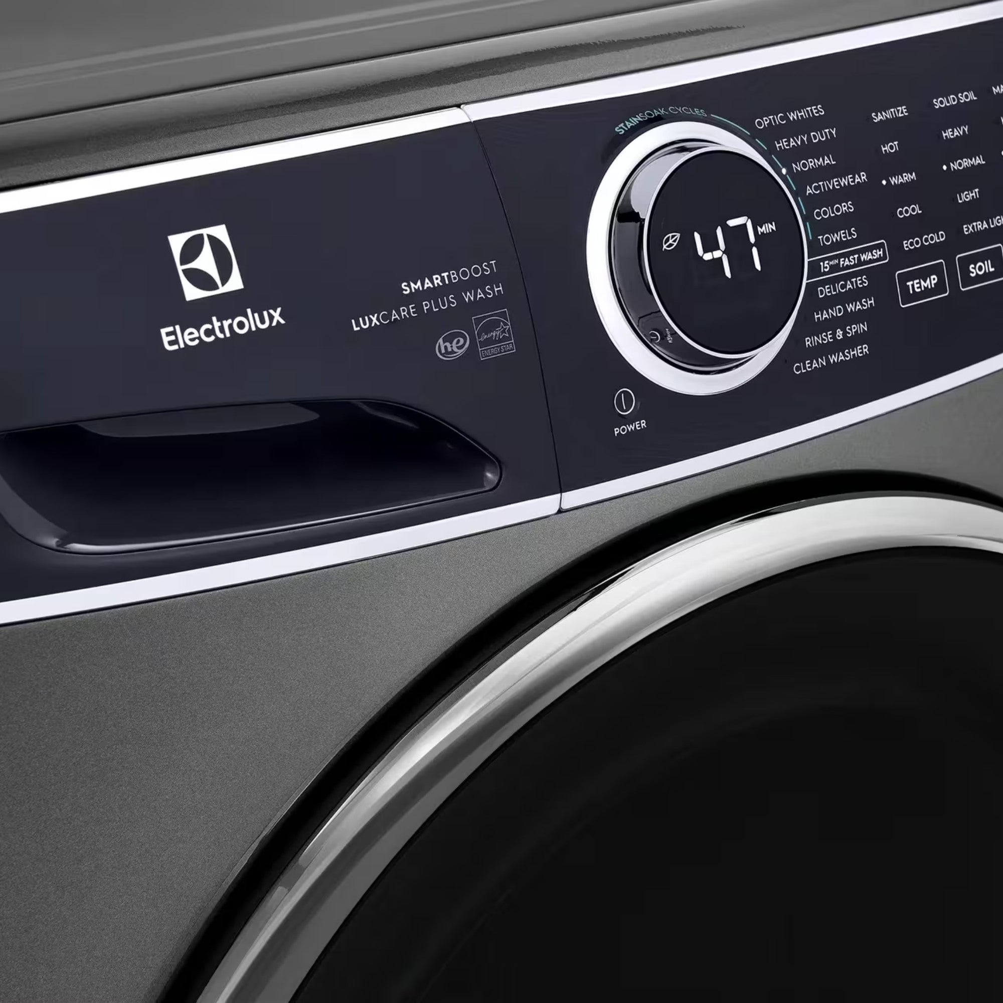 Electrolux ELFW7637AT 5.2 Cu. Ft. I.E.C. Front Load Washer Titanium