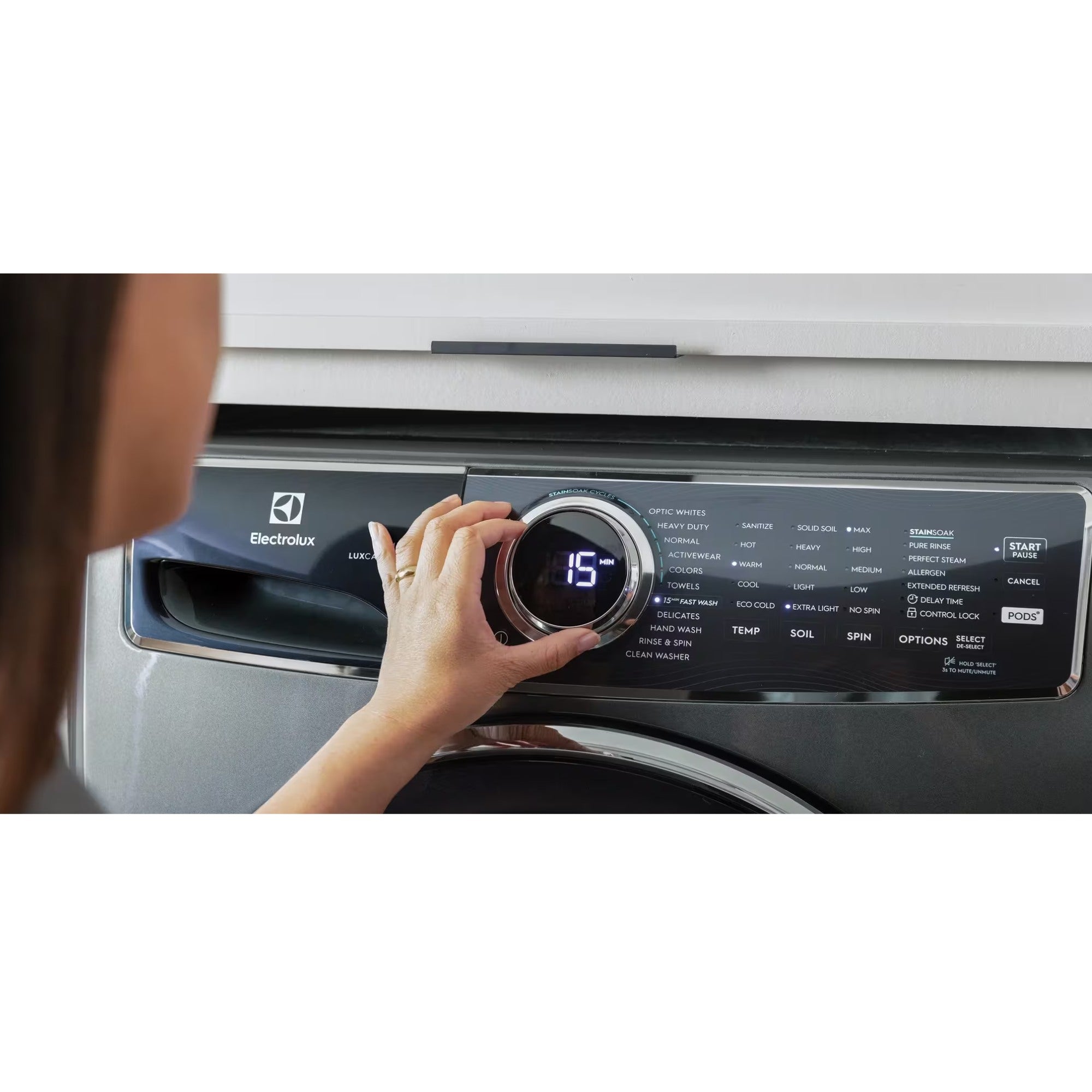 Electrolux ELFW7637AT 5.2 Cu. Ft. I.E.C. Front Load Washer Titanium