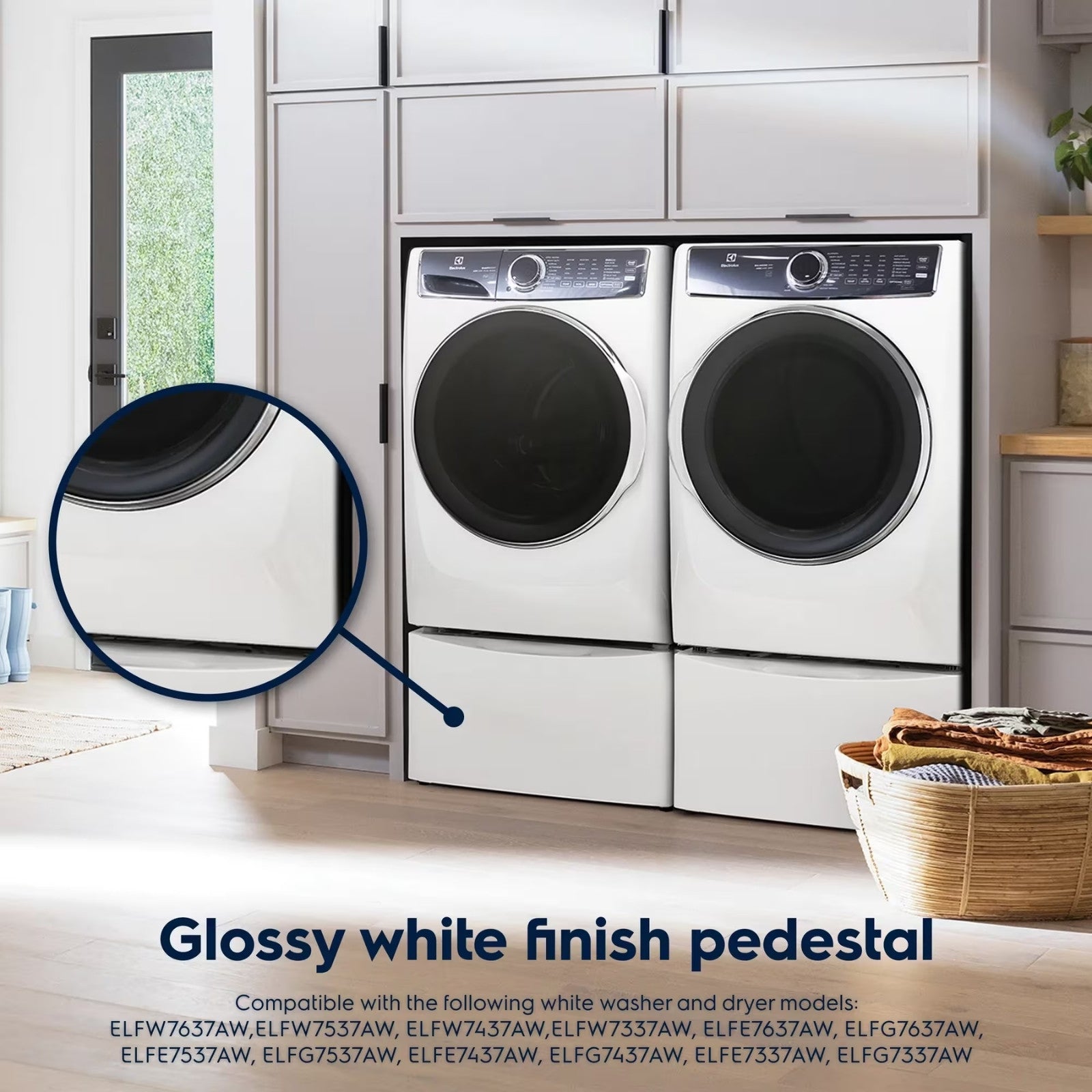 Electrolux ELFW7637AW 5.2 Cu. Ft. I.E.C. Front Load Washer White