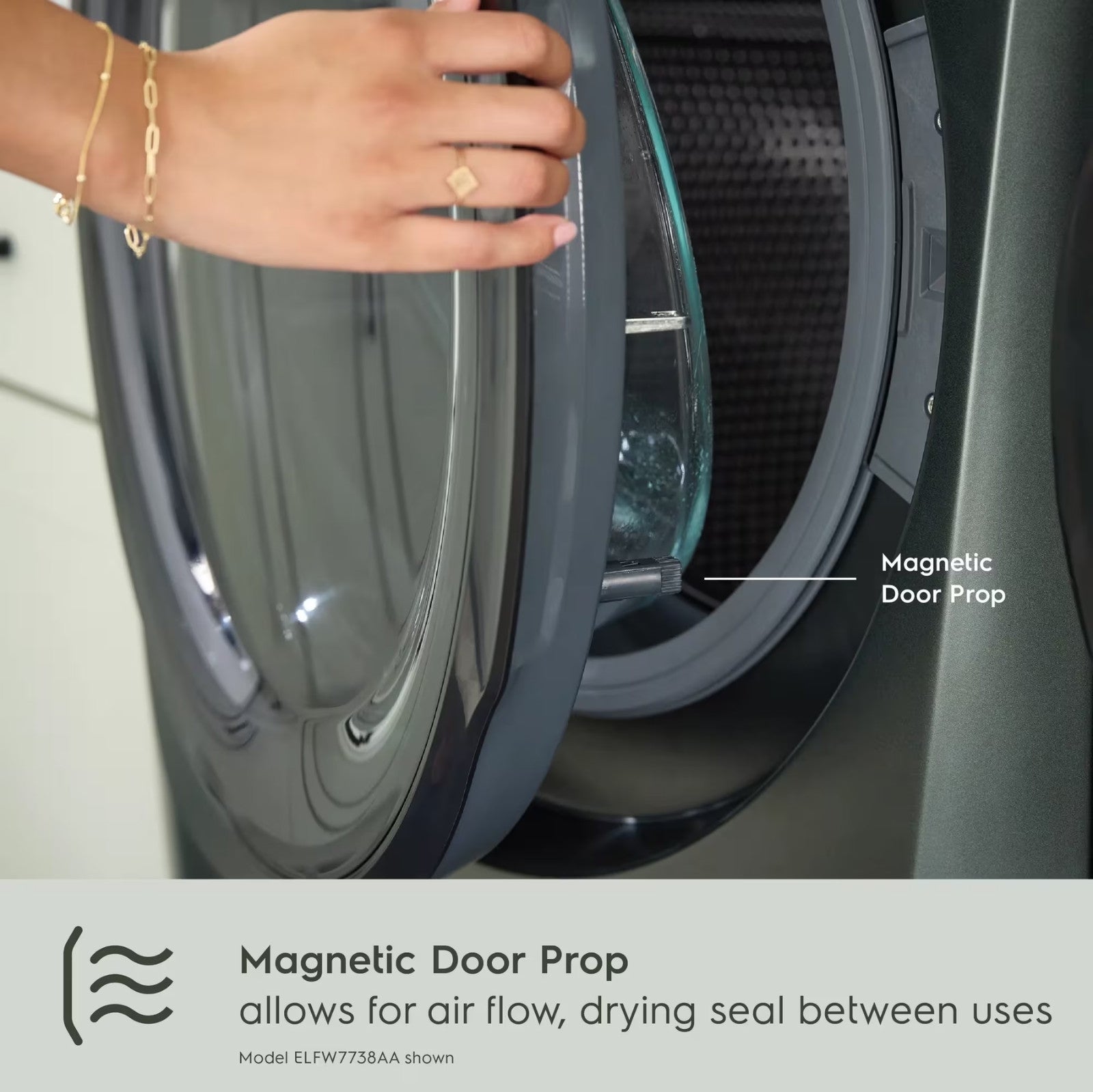Electrolux ELFW7738AA 5.2 Cu. Ft. I.E.C. Front Load Washer Alpine