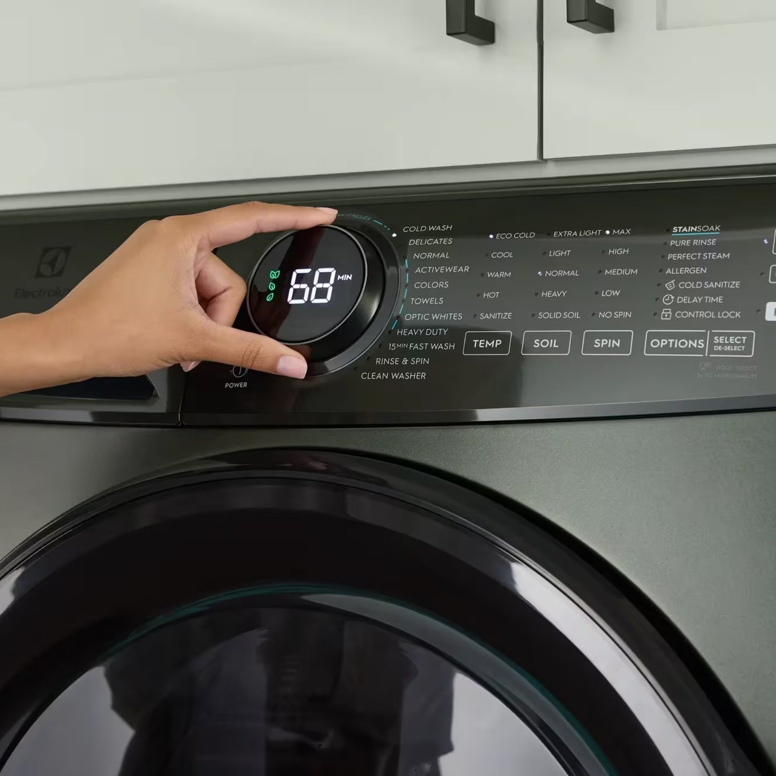Electrolux ELFW7738AA 5.2 Cu. Ft. I.E.C. Front Load Washer Alpine