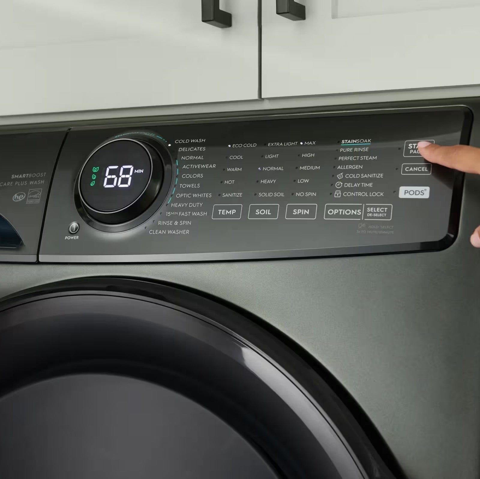 Electrolux ELFW7738AA 5.2 Cu. Ft. I.E.C. Front Load Washer Alpine