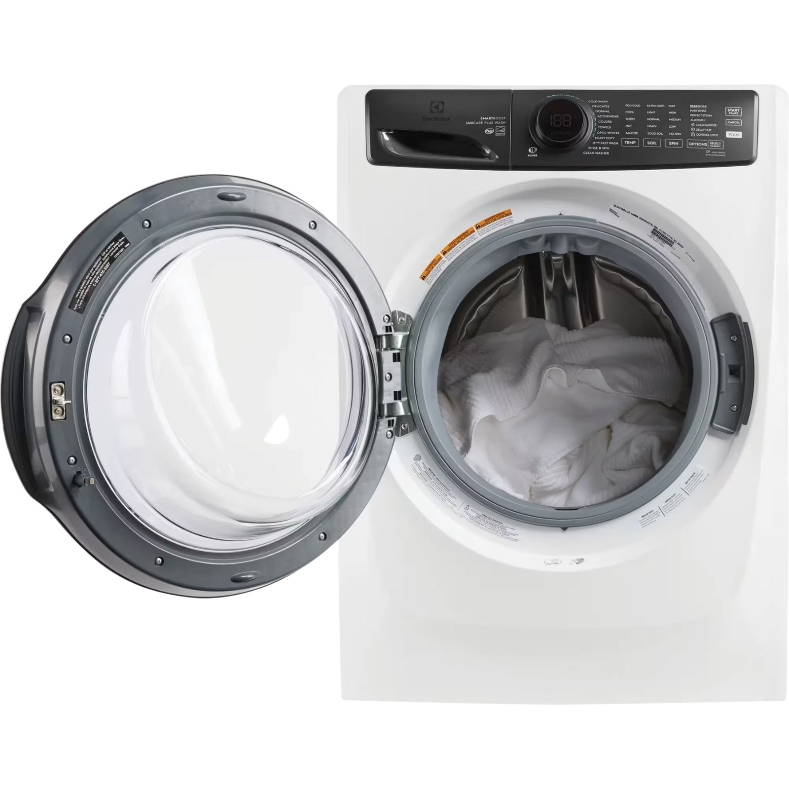 Electrolux ELFW7738MW 5.2 Cu. Ft. I.E.C. Front Load Washer Matt White