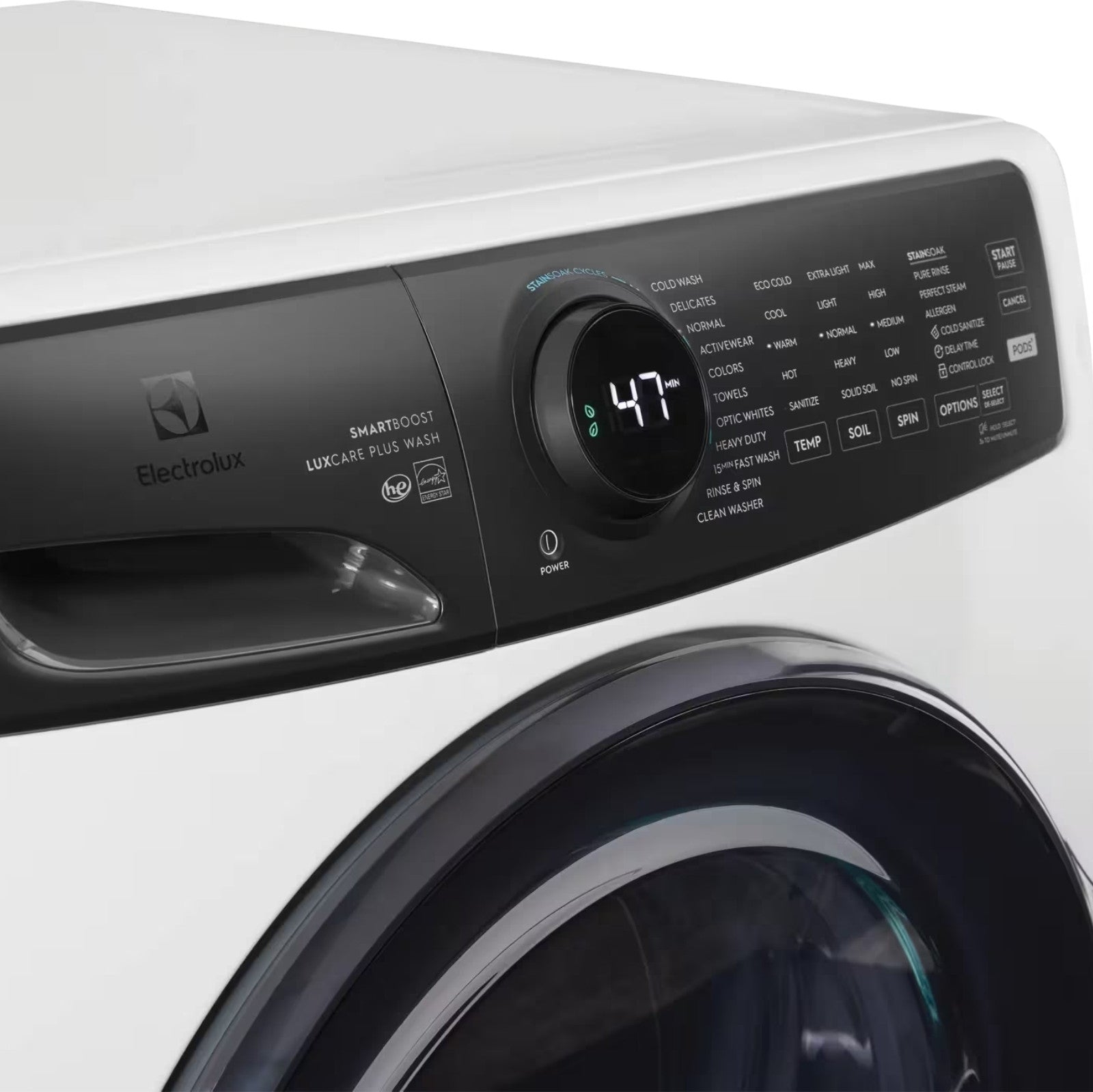 Electrolux ELFW7738MW 5.2 Cu. Ft. I.E.C. Front Load Washer Matt White