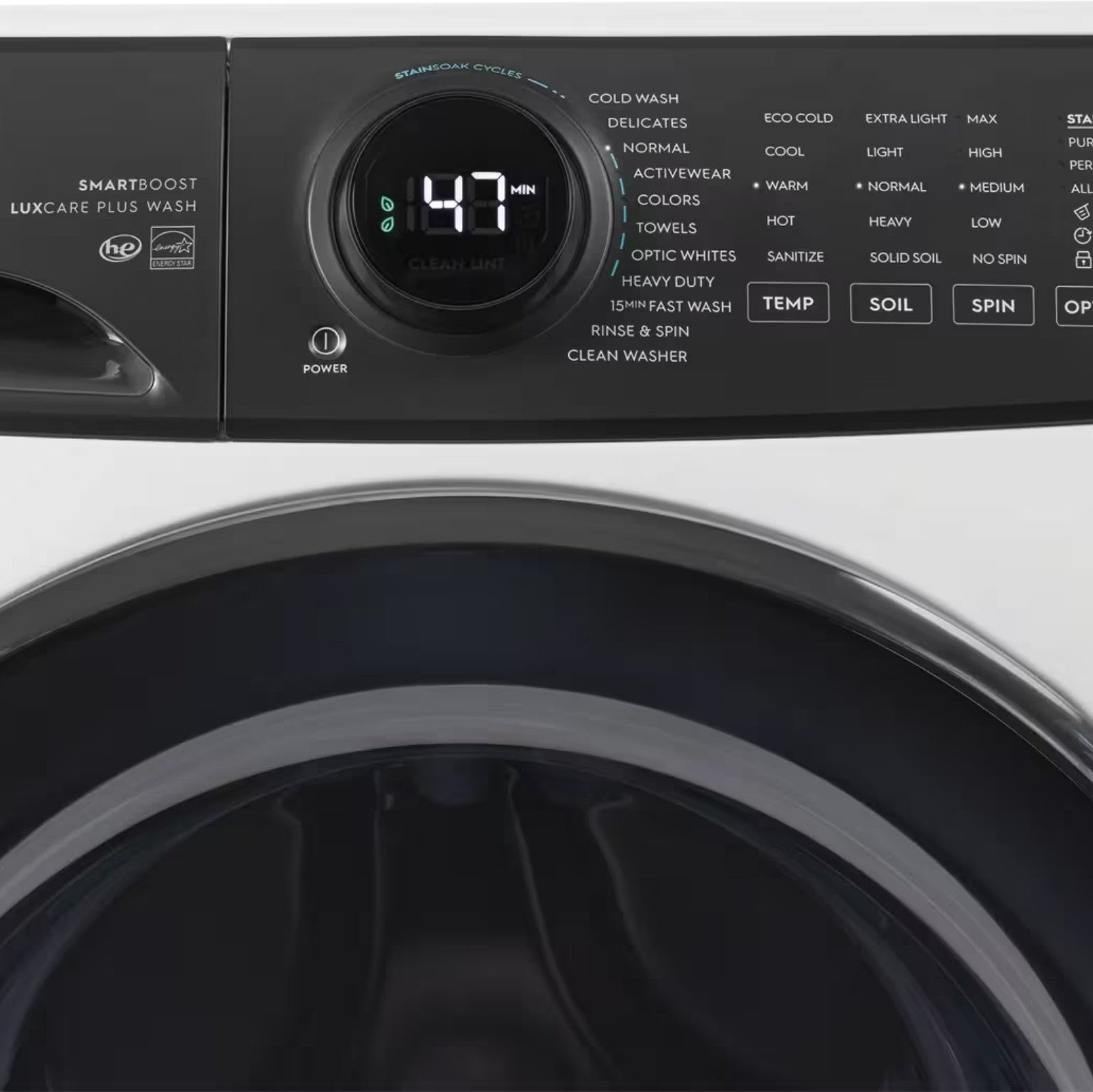 Electrolux ELFW7738MW 5.2 Cu. Ft. I.E.C. Front Load Washer Matt White