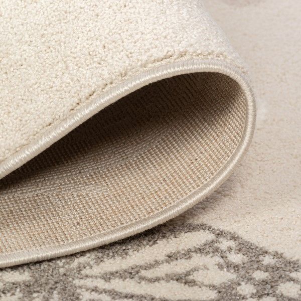 Colorful Elio Kids soft indoor area rug featuring a butterfly design by Viana Inc, perfect for children's playroom or bedroom.