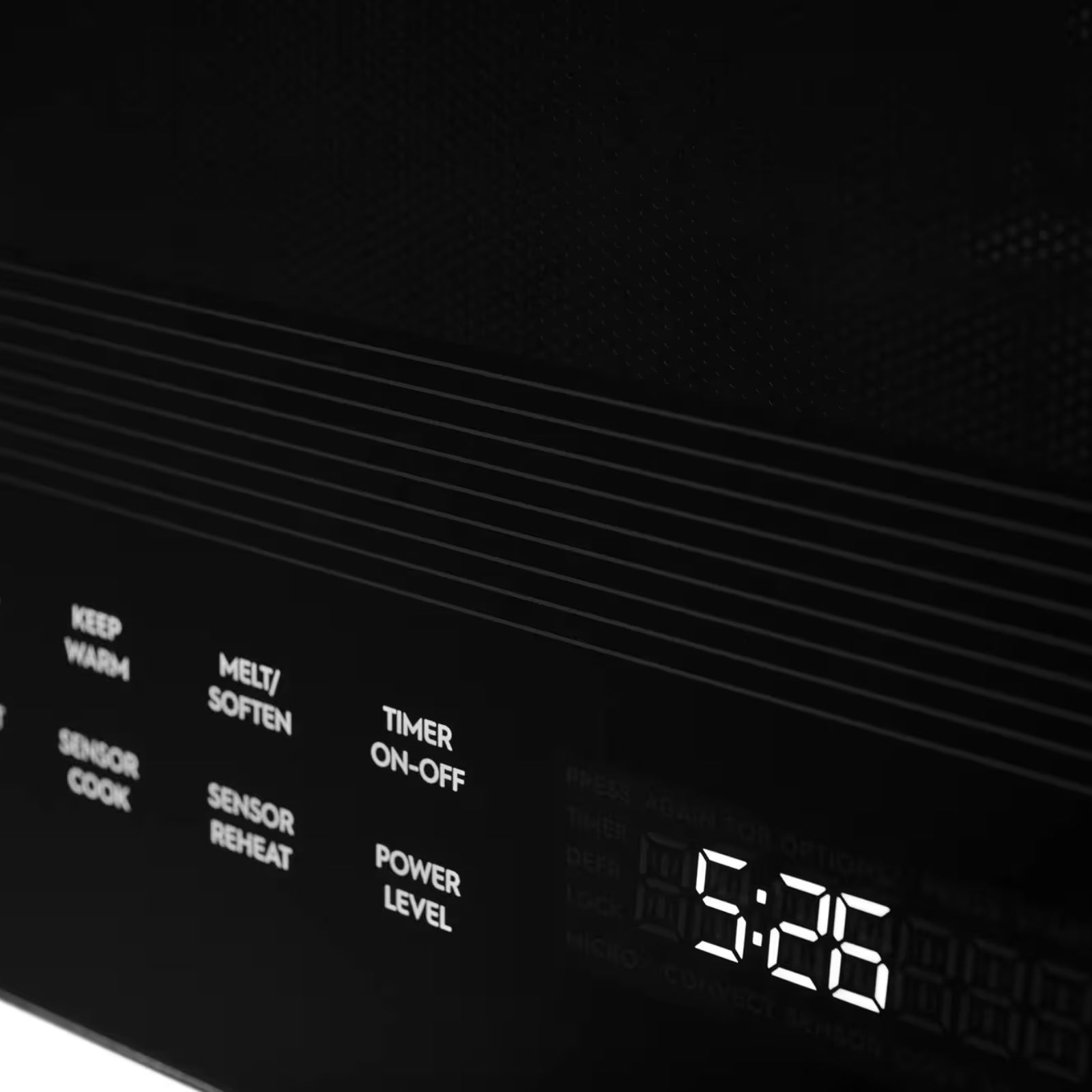 Electrolux EMBS2411BB 30-inch built-in black convection microwave oven with digital control and spacious interior.