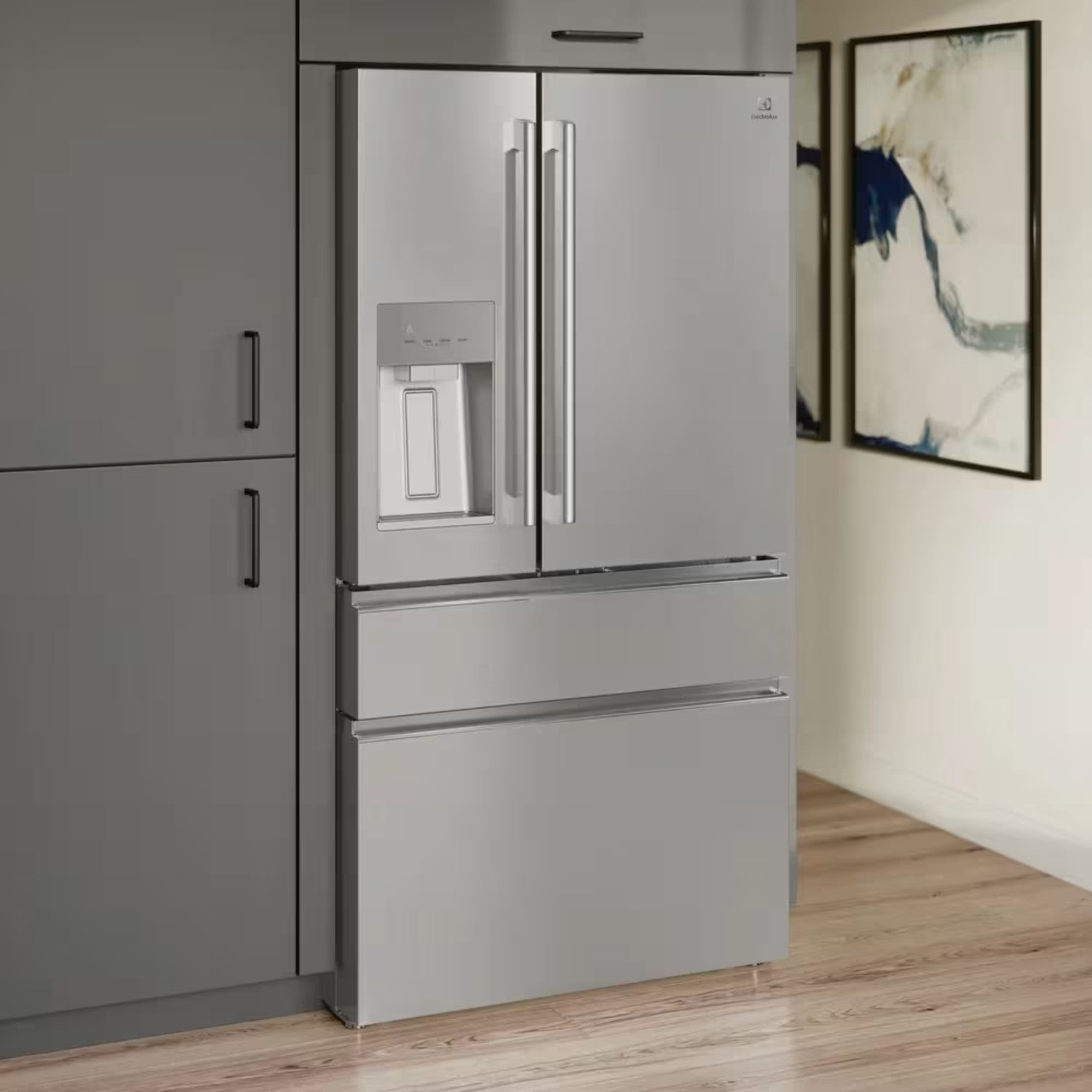 Electrolux ERMC2295AS 36" 21 Cu.Ft. Counter-Depth French Door Refrigerator Stainless Steel