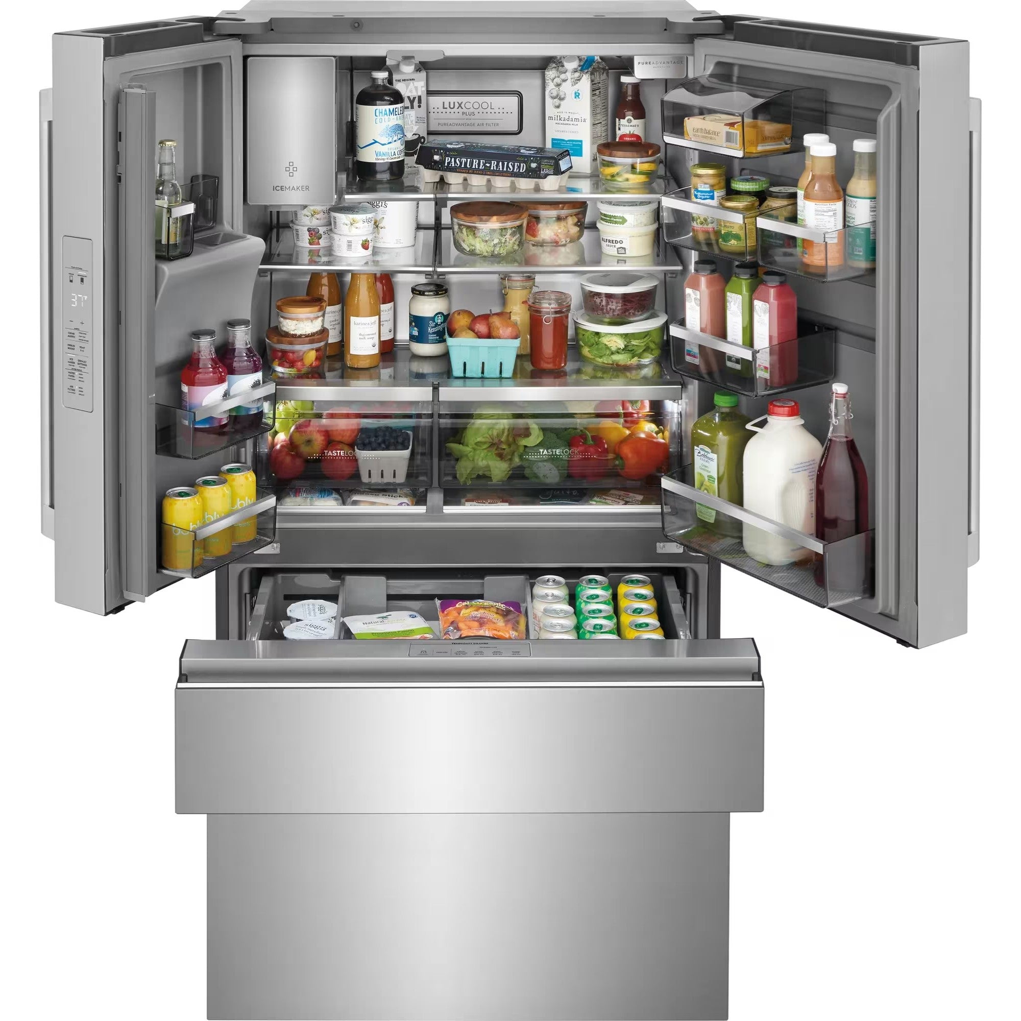 Electrolux ERMC2295AS 36" 21 Cu.Ft. Counter-Depth French Door Refrigerator Stainless Steel