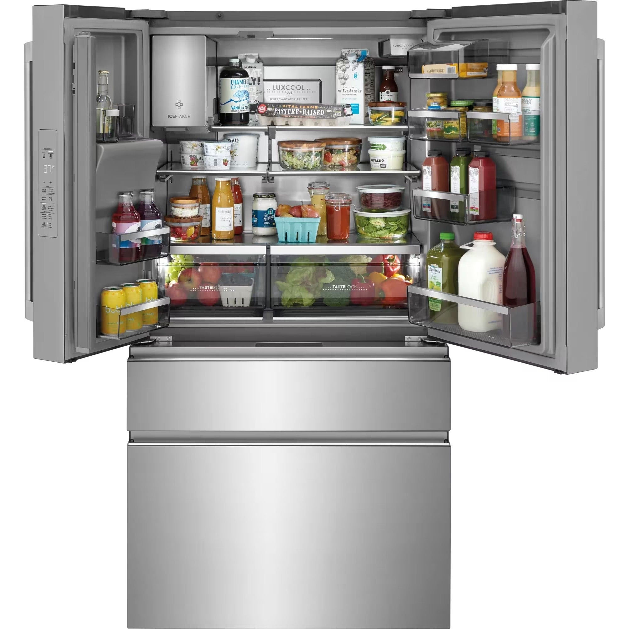 Electrolux ERMC2295AS 36" 21 Cu.Ft. Counter-Depth French Door Refrigerator Stainless Steel