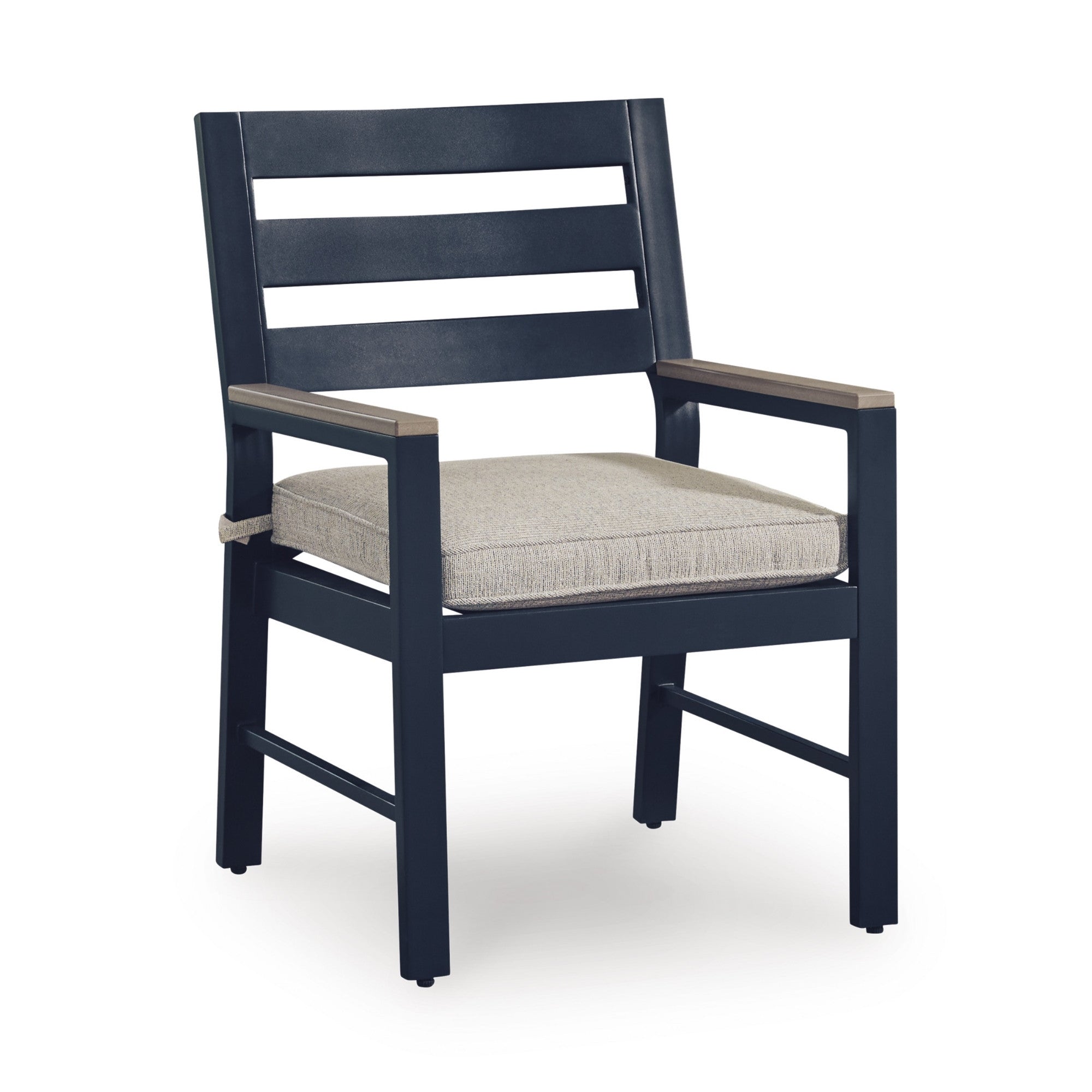 East Beach 7-Piece Outdoor Dining Set in Dark Navy