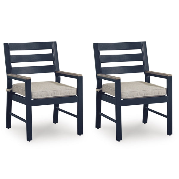 East Beach Arm Chair W/Cushion (Set of 2)