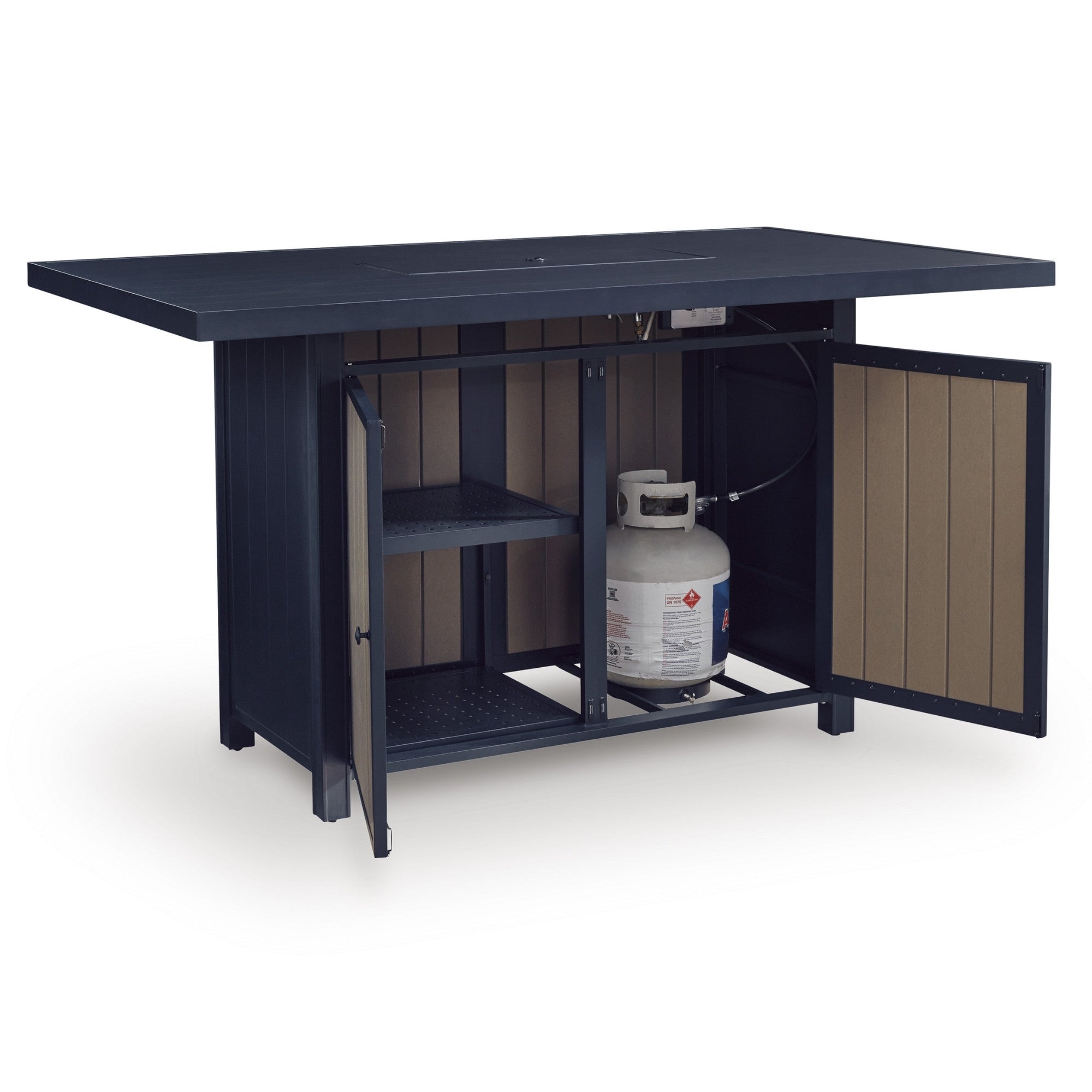 East Beach RECT Bar Table w/Fire Pit