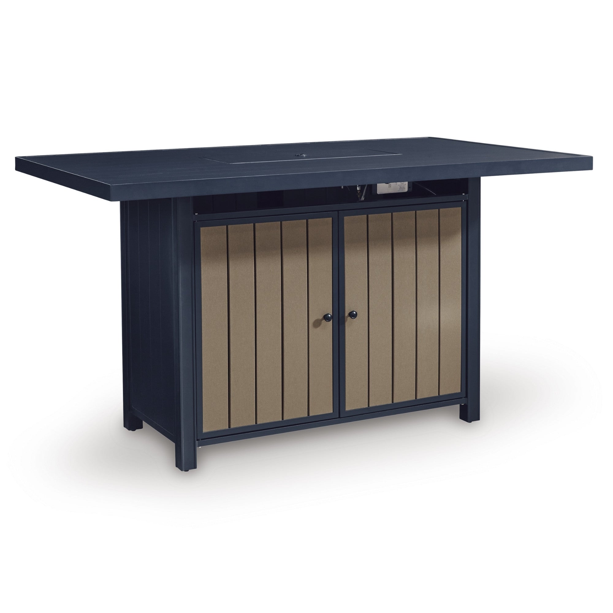 East Beach RECT Bar Table w/Fire Pit
