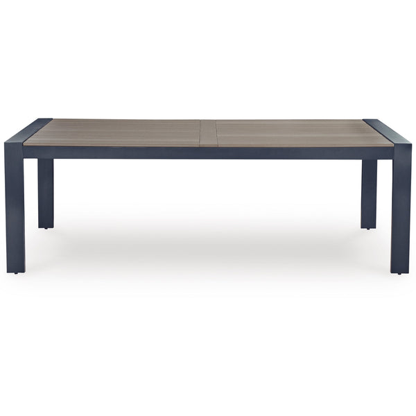 East Beach 7-Piece Outdoor Dining Set in Dark Navy | CastleUp Experience Centre Online Furniture