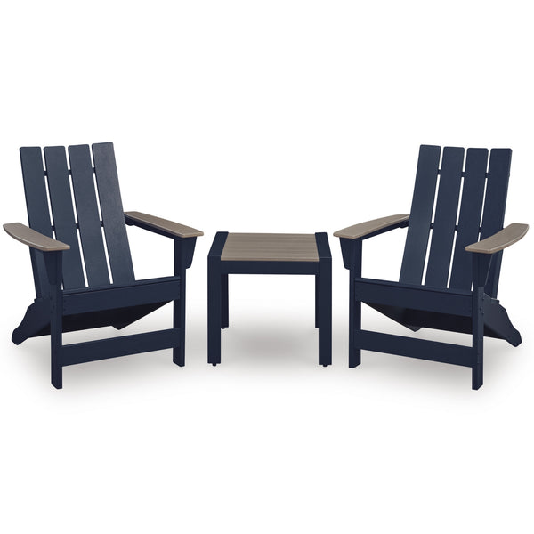 Ensemble de 3 chaises Adirondack East Beach