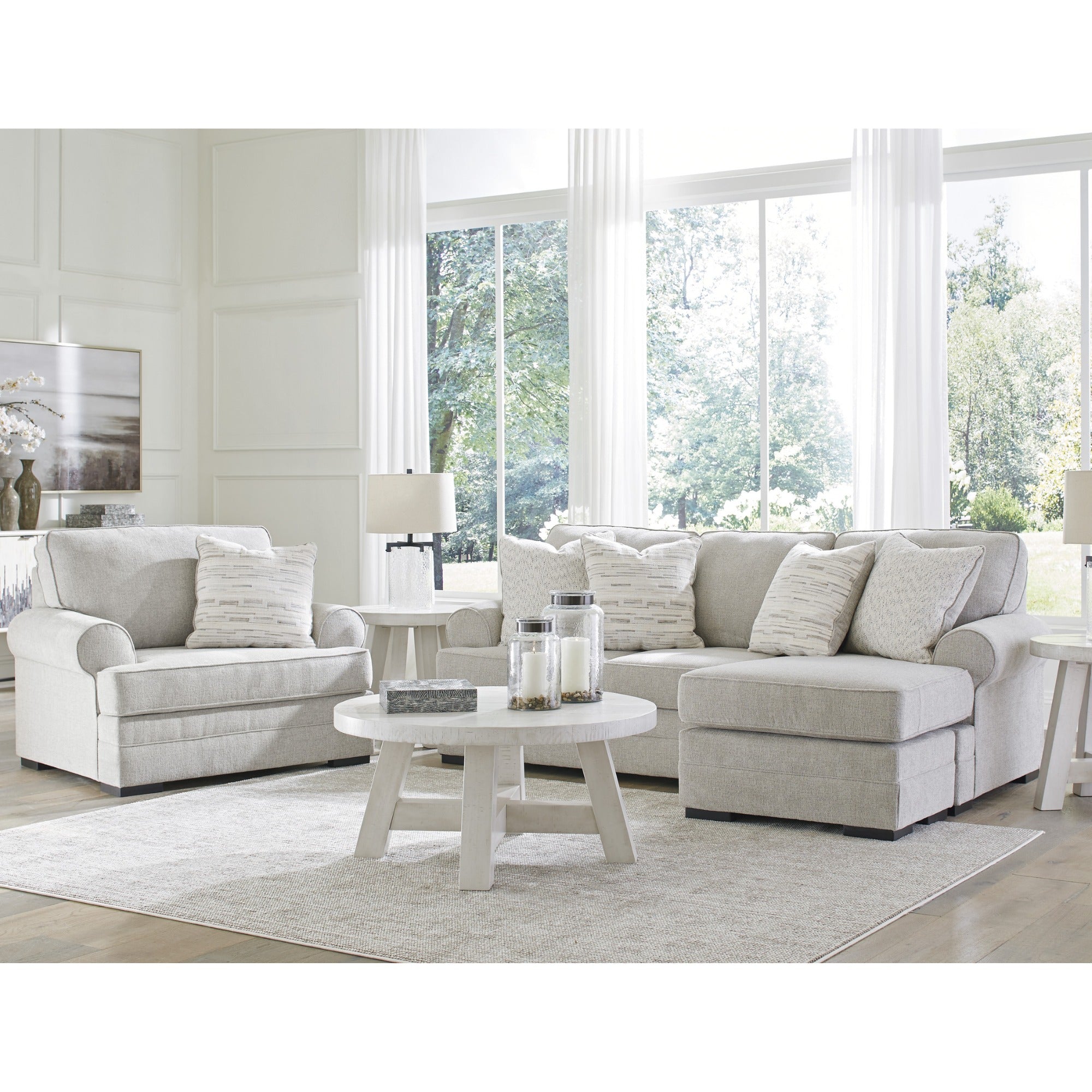 Eastonbridge Reversible Sofa Chaise in Shadow
