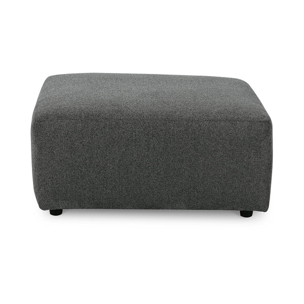 Edenfield Oversized Accent Ottoman Charcoal