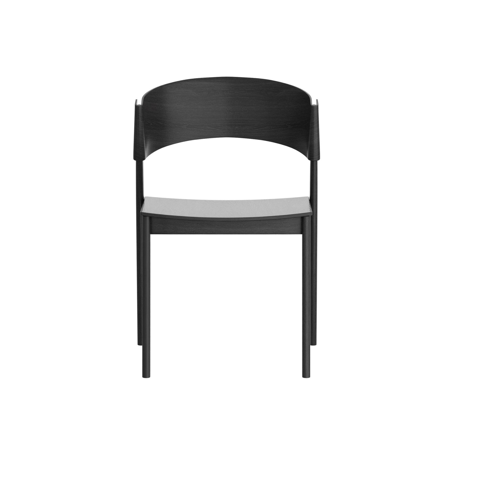 Elias Dining Chair in Black (Set of 2)
