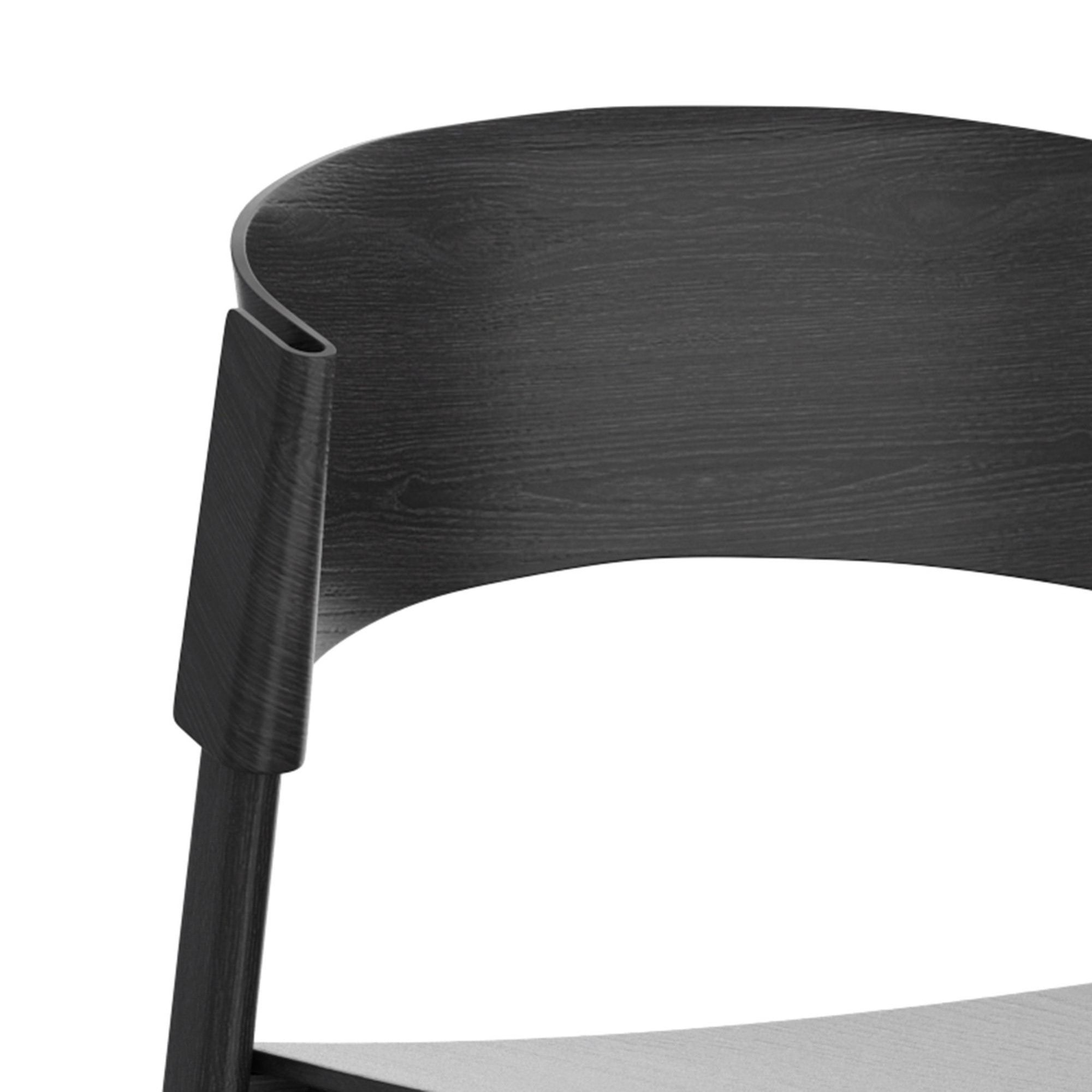 Elias Dining Chair in Black (Set of 2)