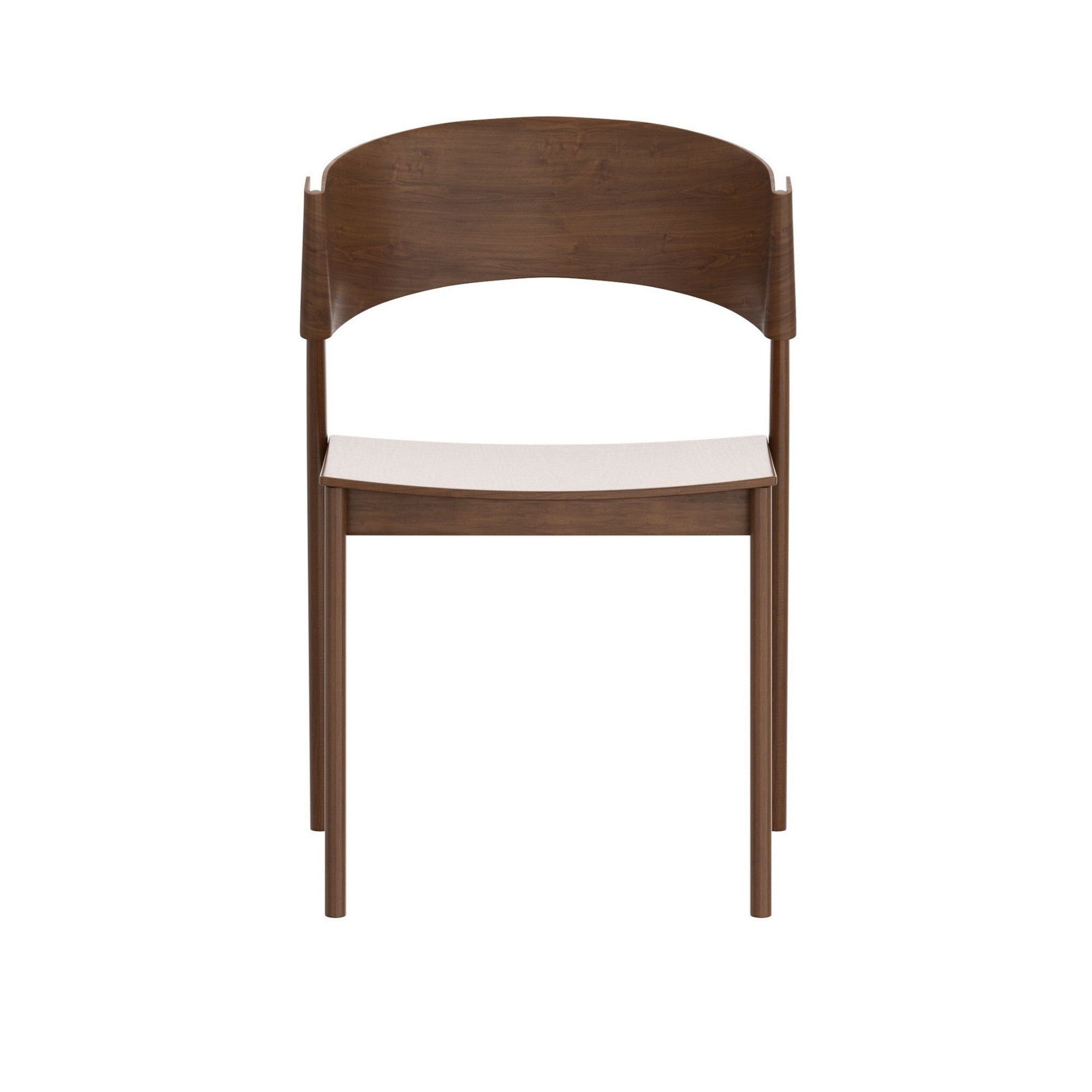 Elias Dining Chair in Walnut (Set of 2)