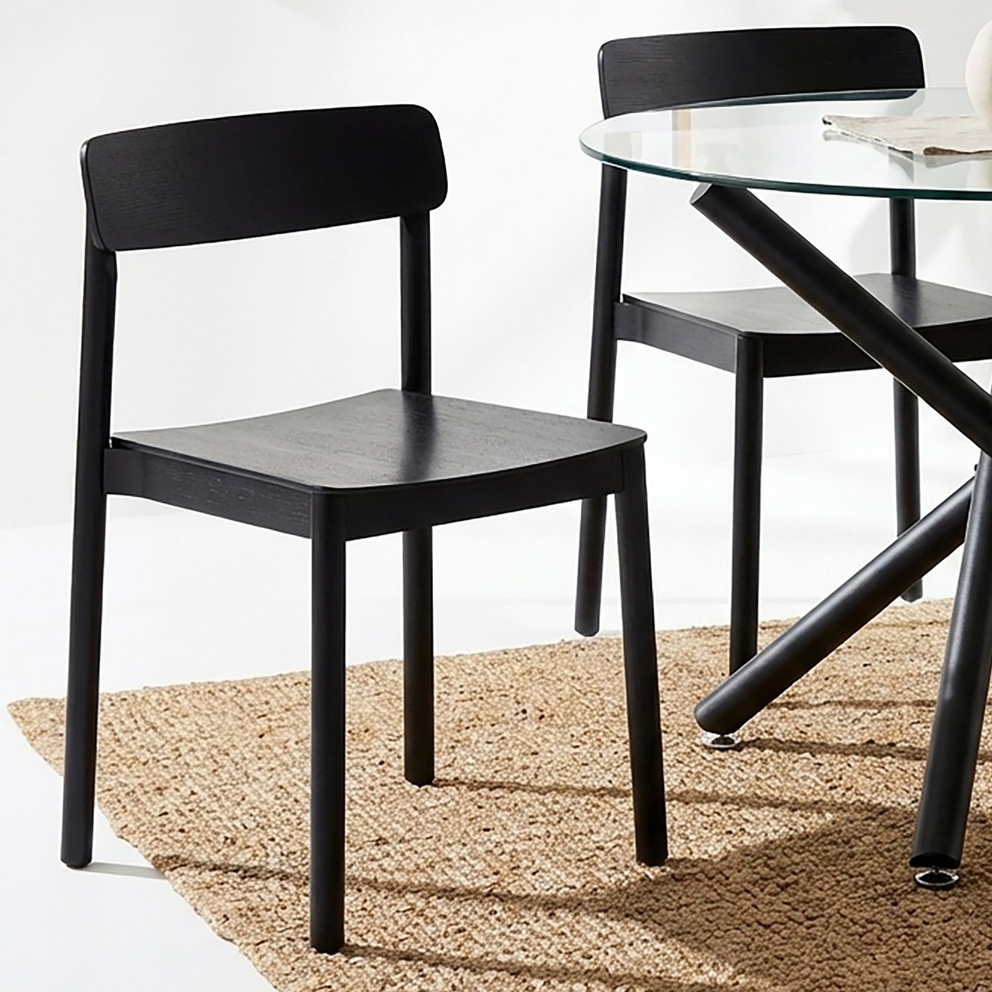 Felix Dining Chair in Black (Set of 4)