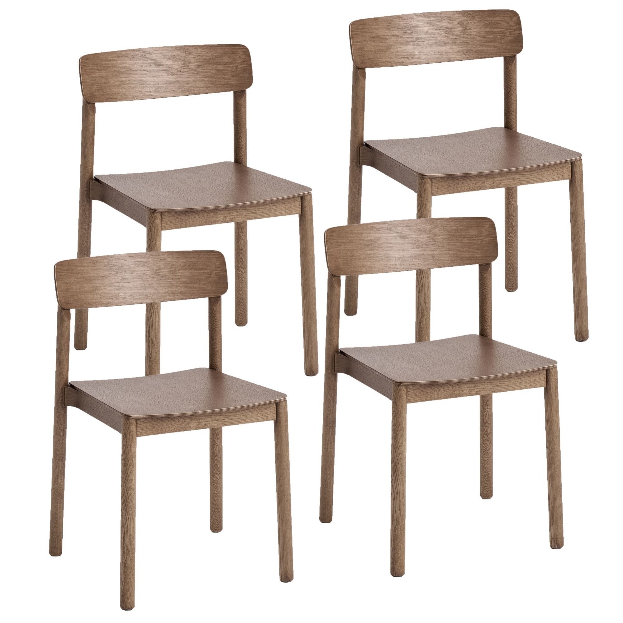Felix Dining Chair in Walnut (Set of 4)