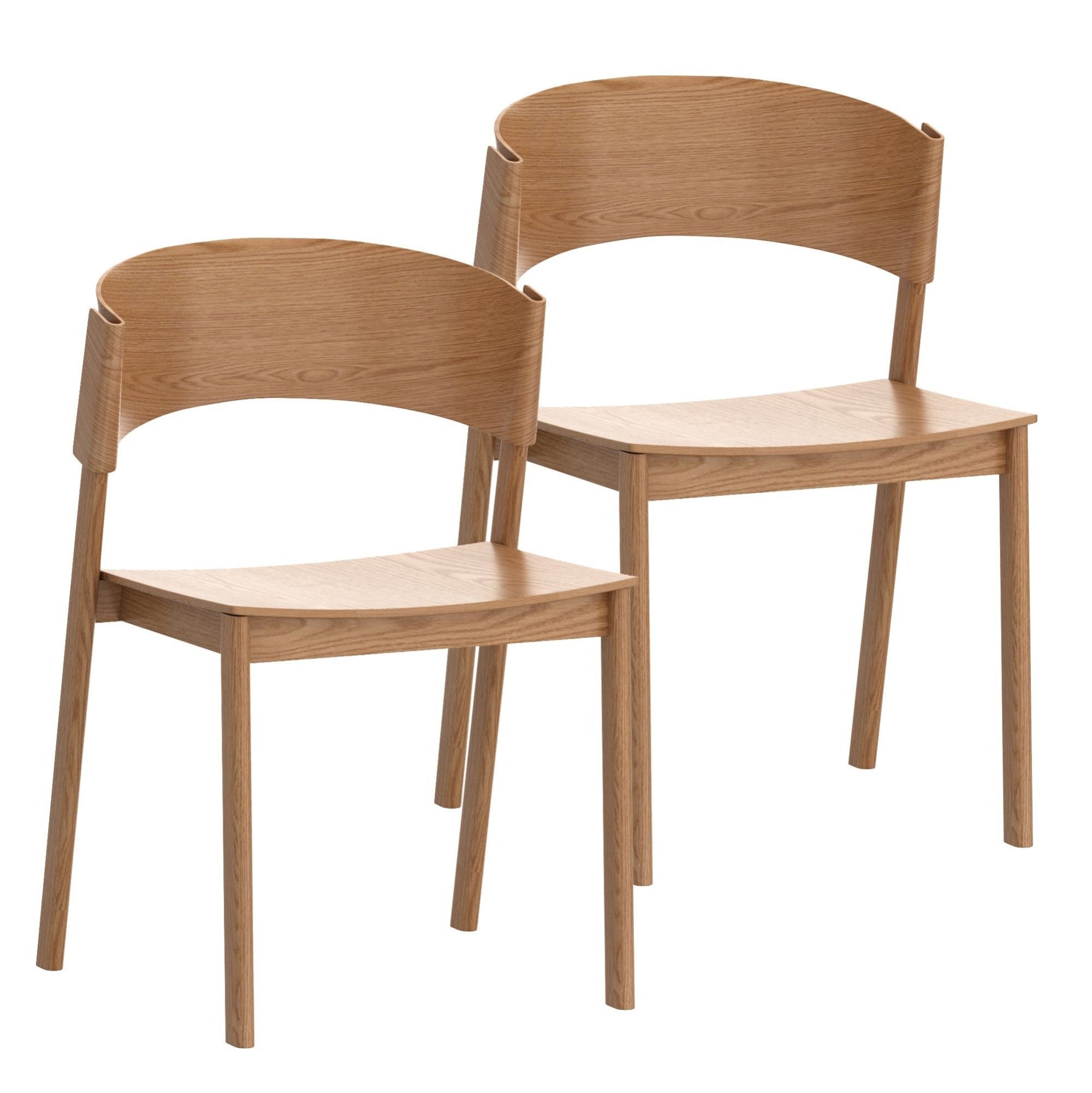 Elias Dining Chair in Natural (Set of 2)