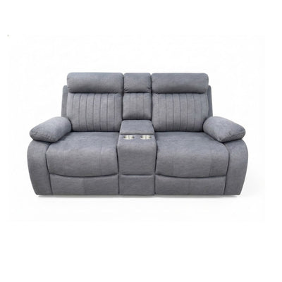 Eiyse Recliner Loveseat Grey | CastleUp Experience Centre Online Furniture