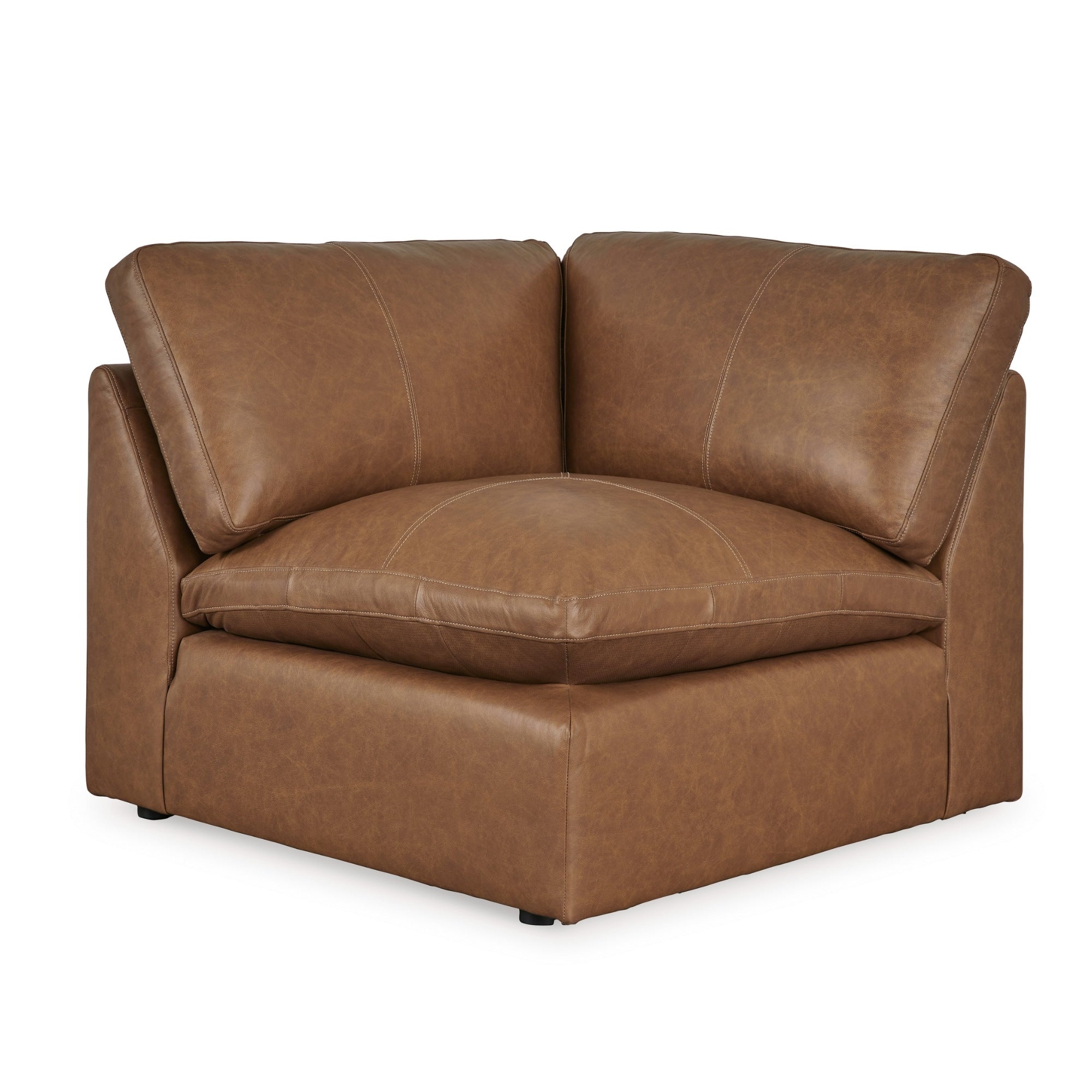 Emilia 2-Piece Leather Modular Sofa