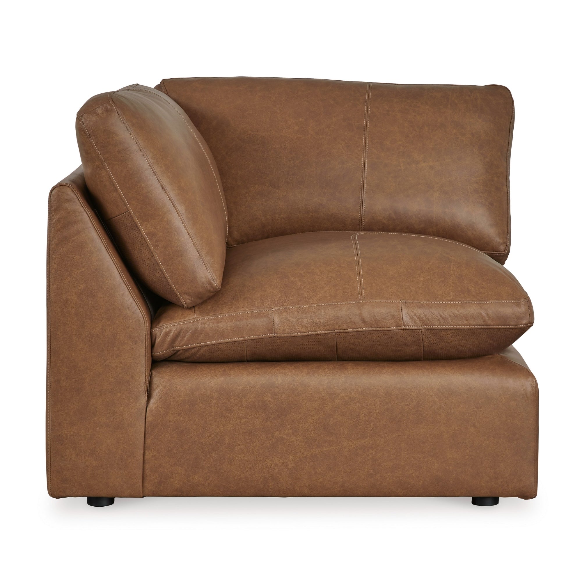 Emilia 2-Piece Leather Modular Sofa