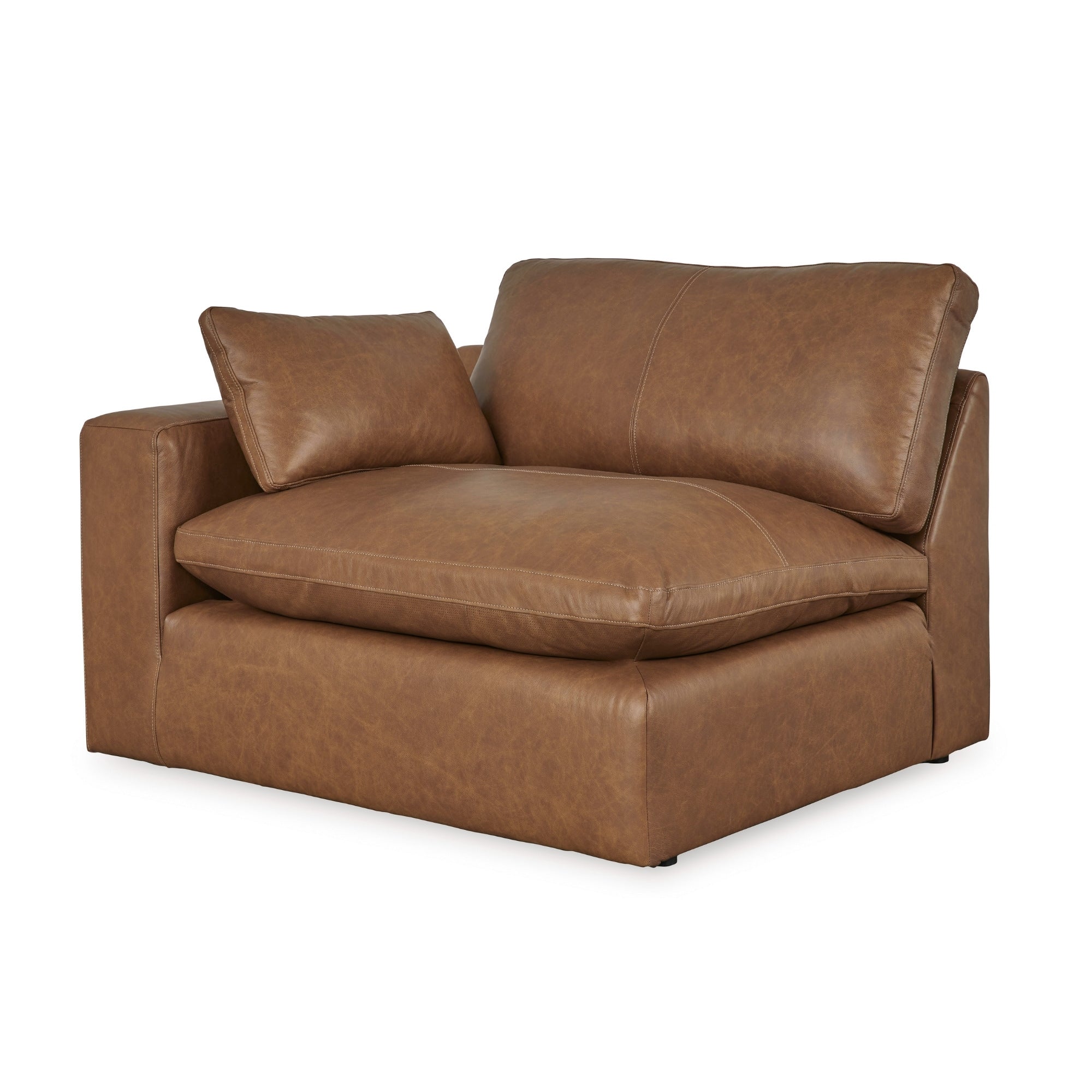 Emilia 2-Piece Leather Modular Sofa