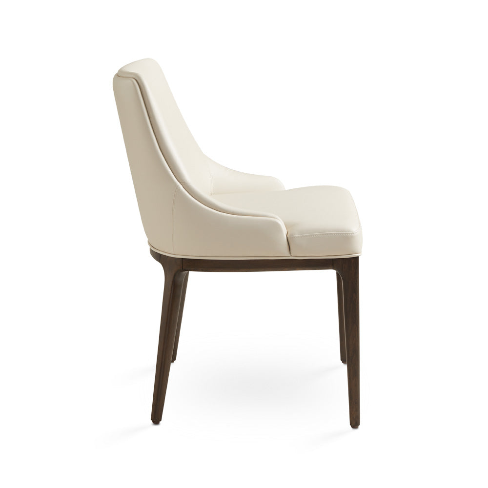 Emmett Dining Chair aspen taupe Leatherette.